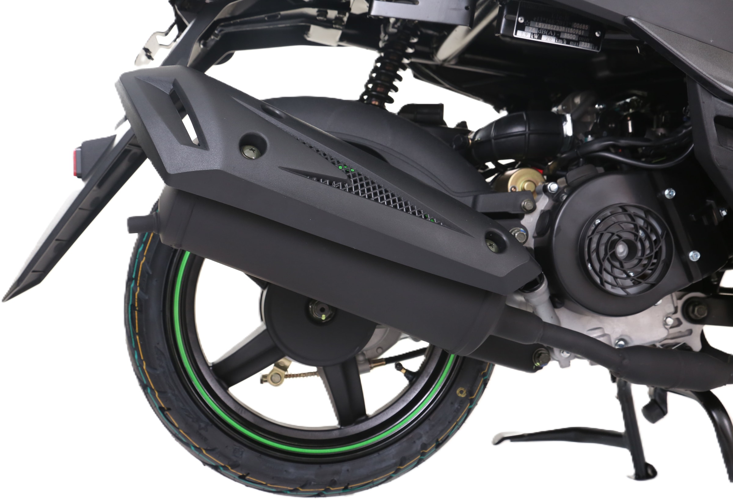 Alpha Motors Motorroller »Powermax 50 ccm 25 kmh EURO 5 dunkelgrau (mit/ohne Topcase)«, 50 cm³, 25 km/h, Euro 5, 2,6 PS