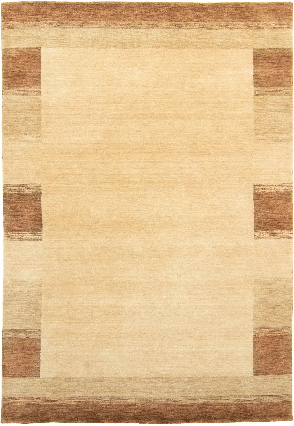 morgenland Wollteppich »Gabbeh Teppich handgewebt beige«, rechteckig, 8 mm günstig online kaufen