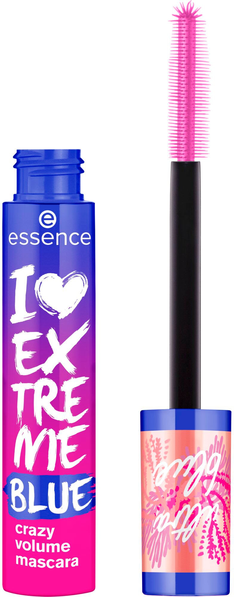 Bild von Essence Mascara »live LIFE in CORAL I LOVE EXTREME BLUE crazy volume mascara«, (Set, 3 tlg.)