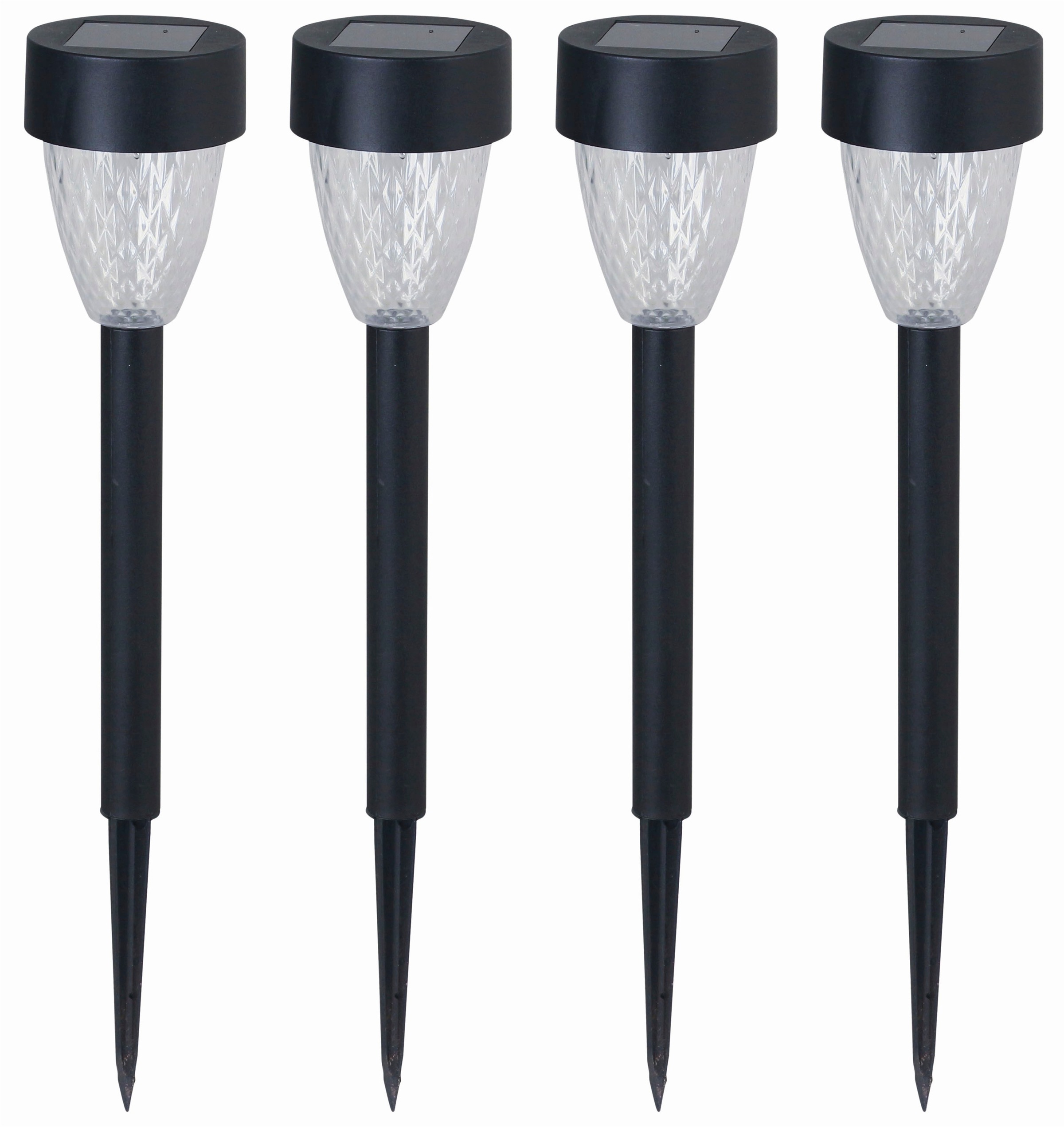 LUXFORM Gartenleuchte »Solar-Gartenlampe Montpellier - 4 Stück«, Leuchtmitt günstig online kaufen
