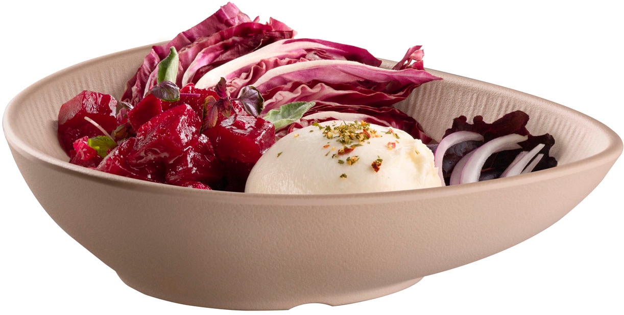 APS Schale »Schüssel "NERO", 0,6 Liter, 23 x 18 cm, Höhe 5 cm« 1 Stk. aus Melamin aus Melamin