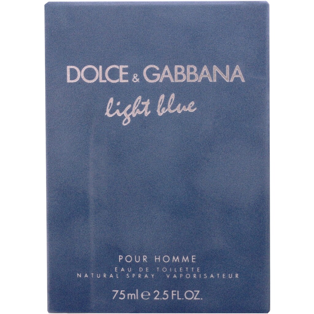 DOLCE & GABBANA Eau de Toilette »Light Blue Pour Homme«