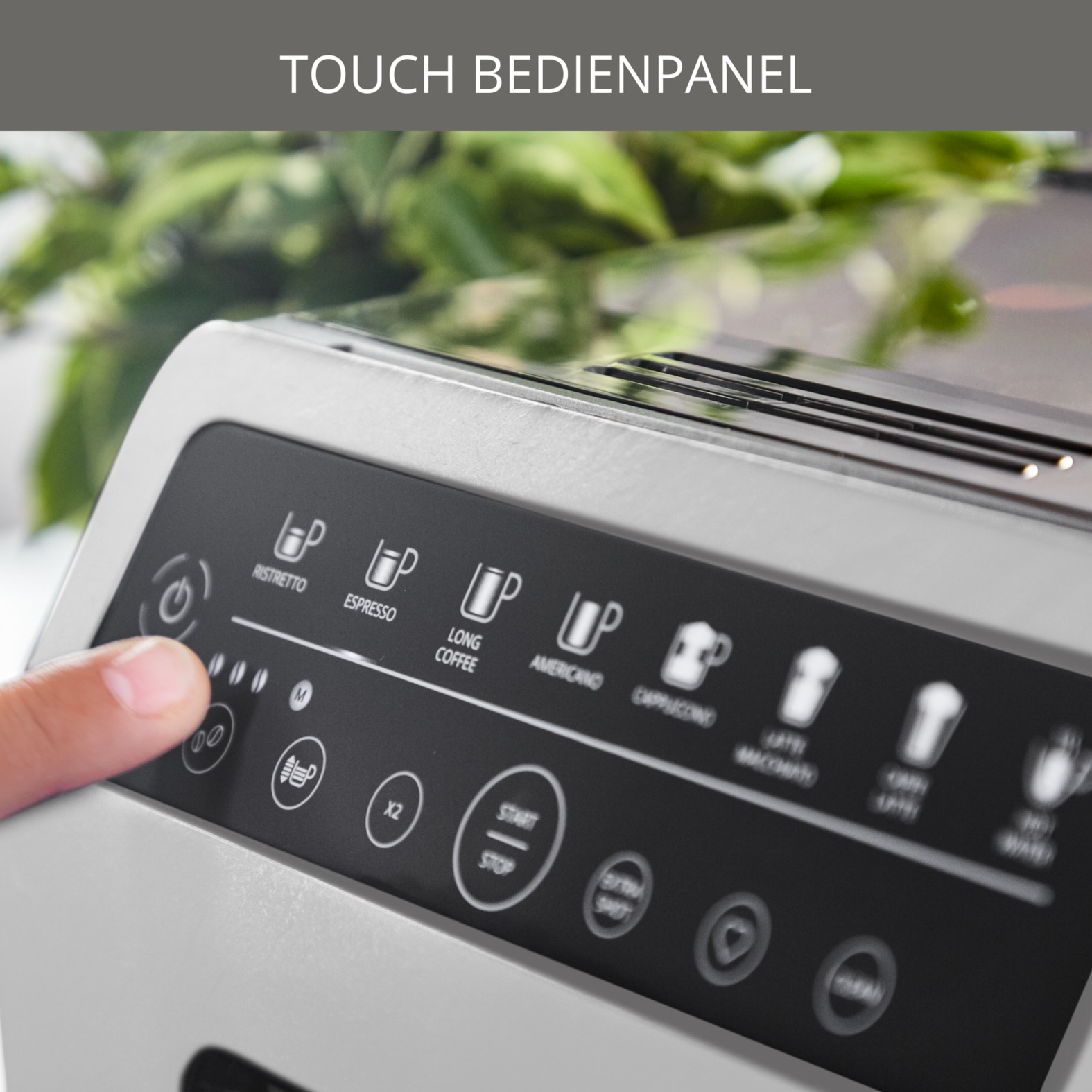Krups Kaffeevollautomat »EA897A Evidence ECOdesign« Touch-Steuerung