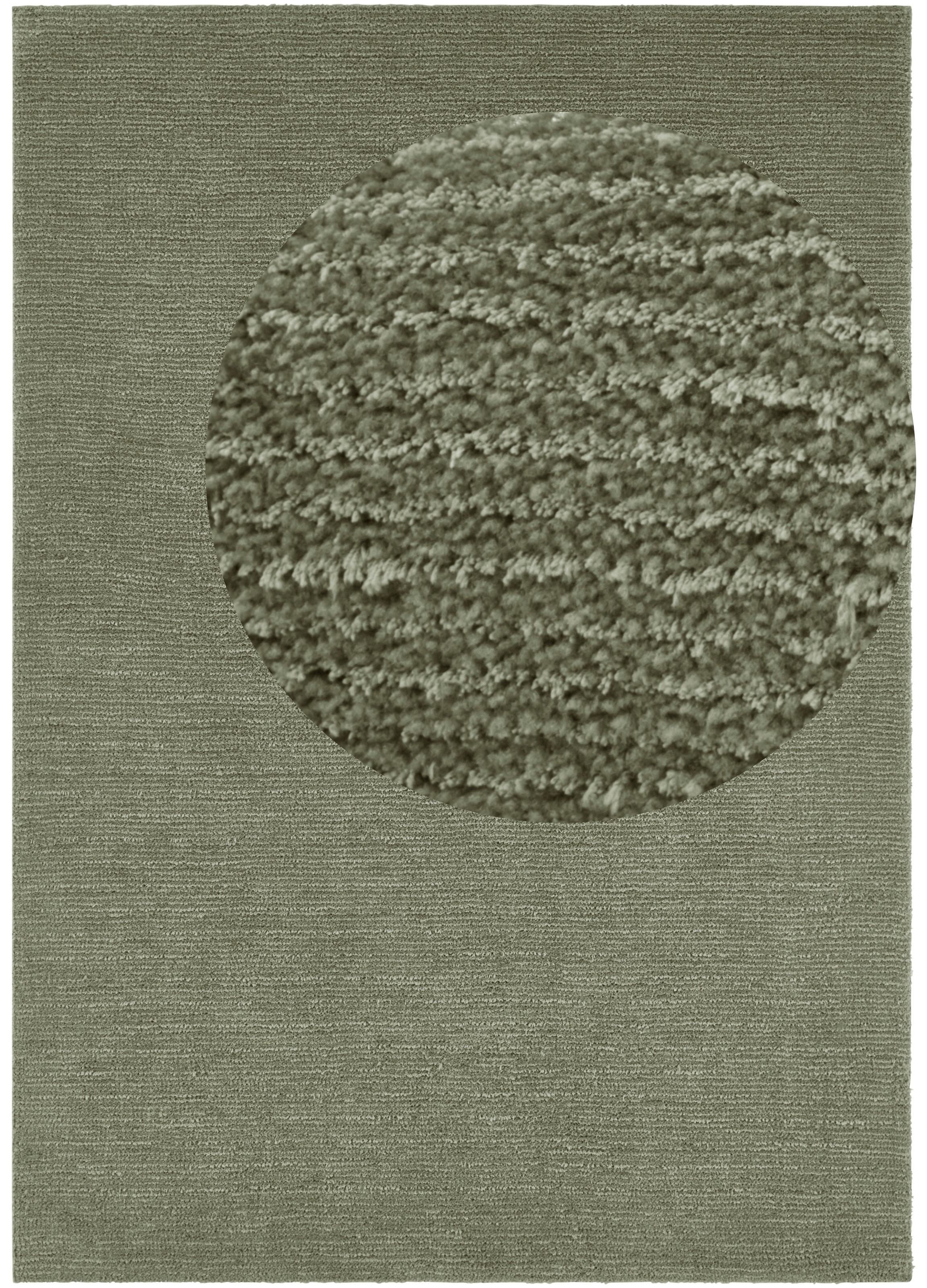HANSE Home Teppich »Supersoft«, rechteckig, 10 mm Höhe, Kurzflor, Läufer Modern, Einfarbig, Wohnzimmer, Schlafzimmer
