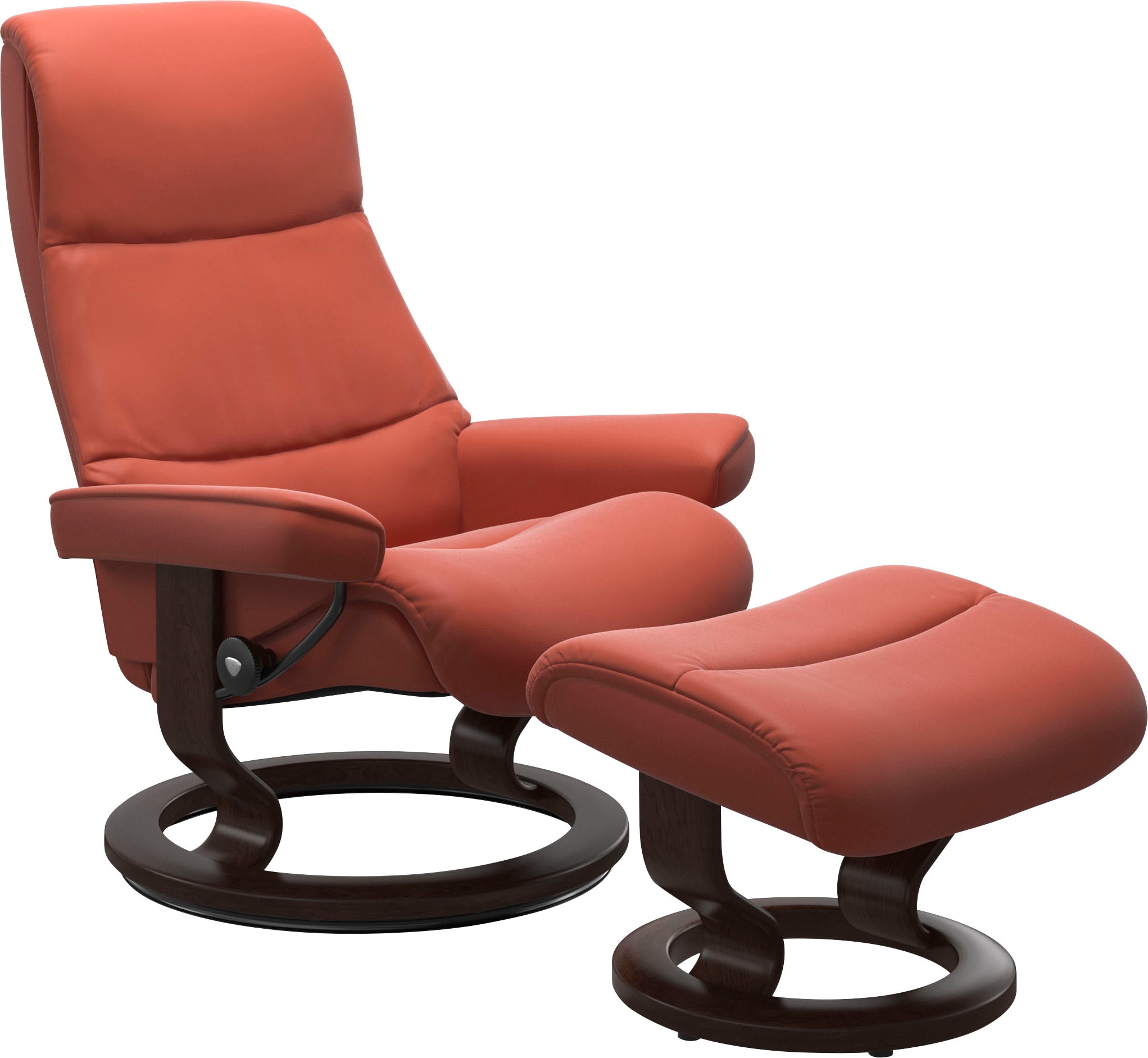 Stressless® Relaxsessel »View«, mit Classic Base, Größe M,Gestell Braun günstig online kaufen