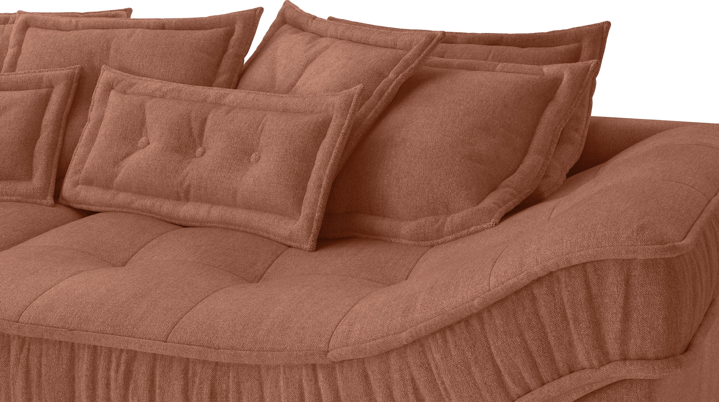 Mr. Couch Ecksofa »Diwan II, L-Form«, Wahlweise mit Kaltschaumpolsterung bis 140 kg belastbar