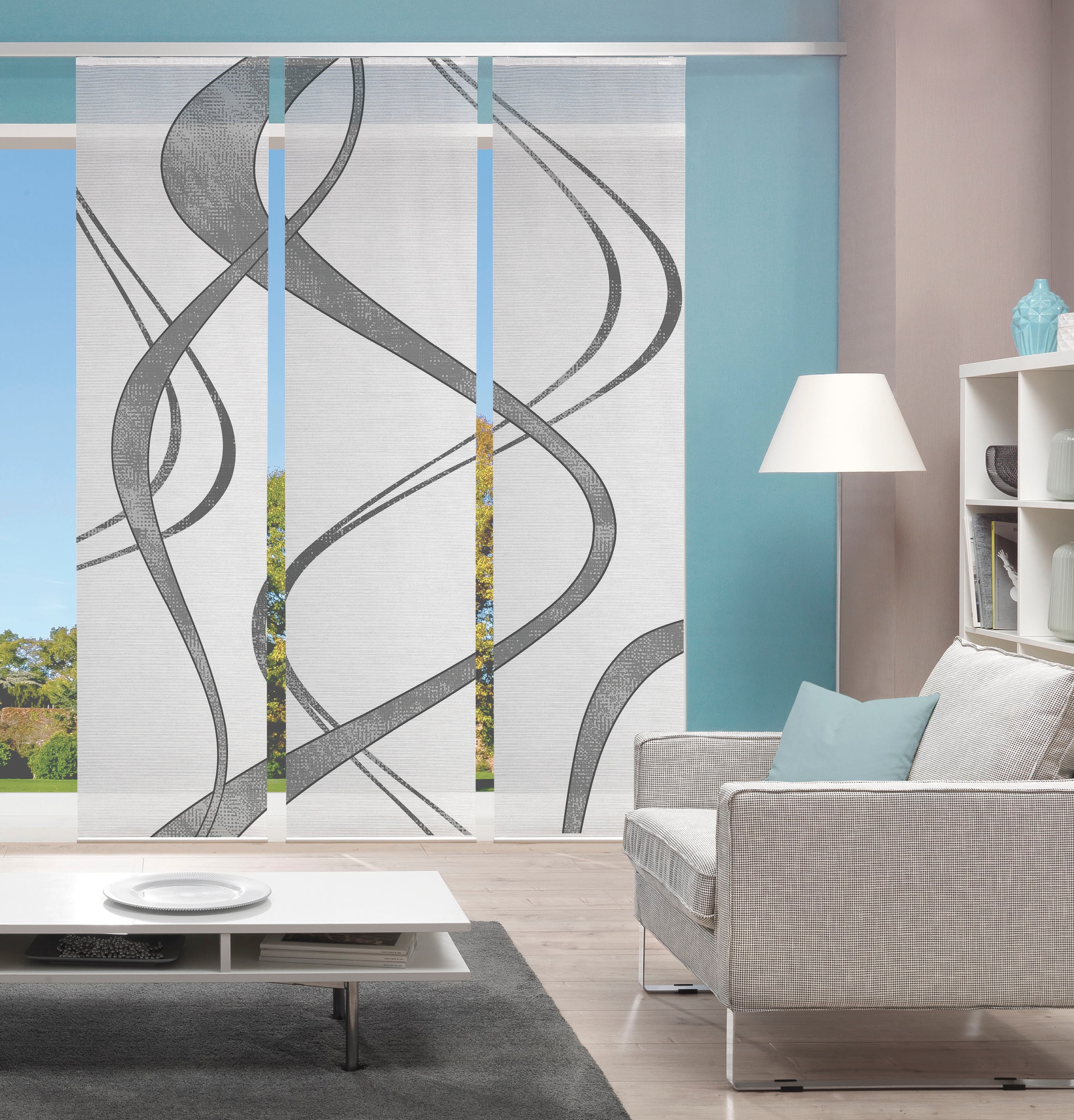 Vision S Schiebegardine »TIBANO MITTE« Paneelwagen 1 Stk. tlg. HxB: 260x60, günstig online kaufen