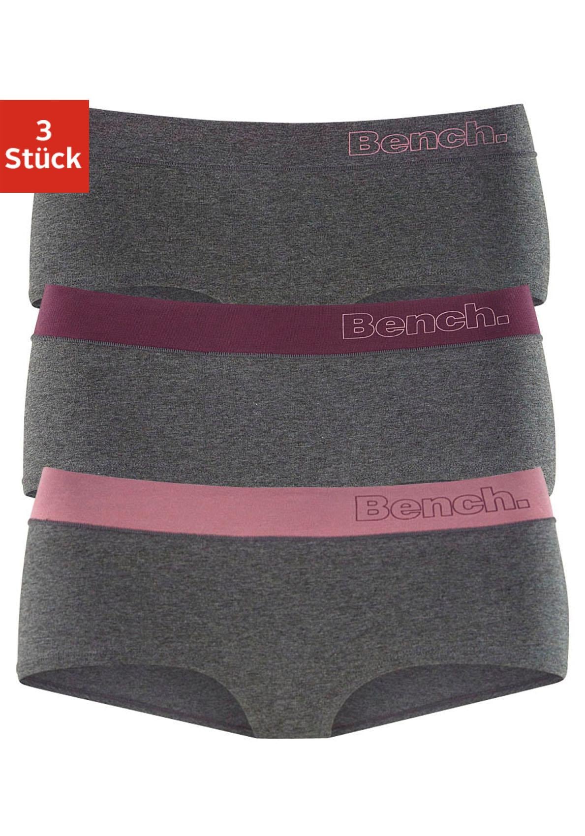 Panty Bündchen Logodruck (Packung 3 und weichem St.) mit Bench.