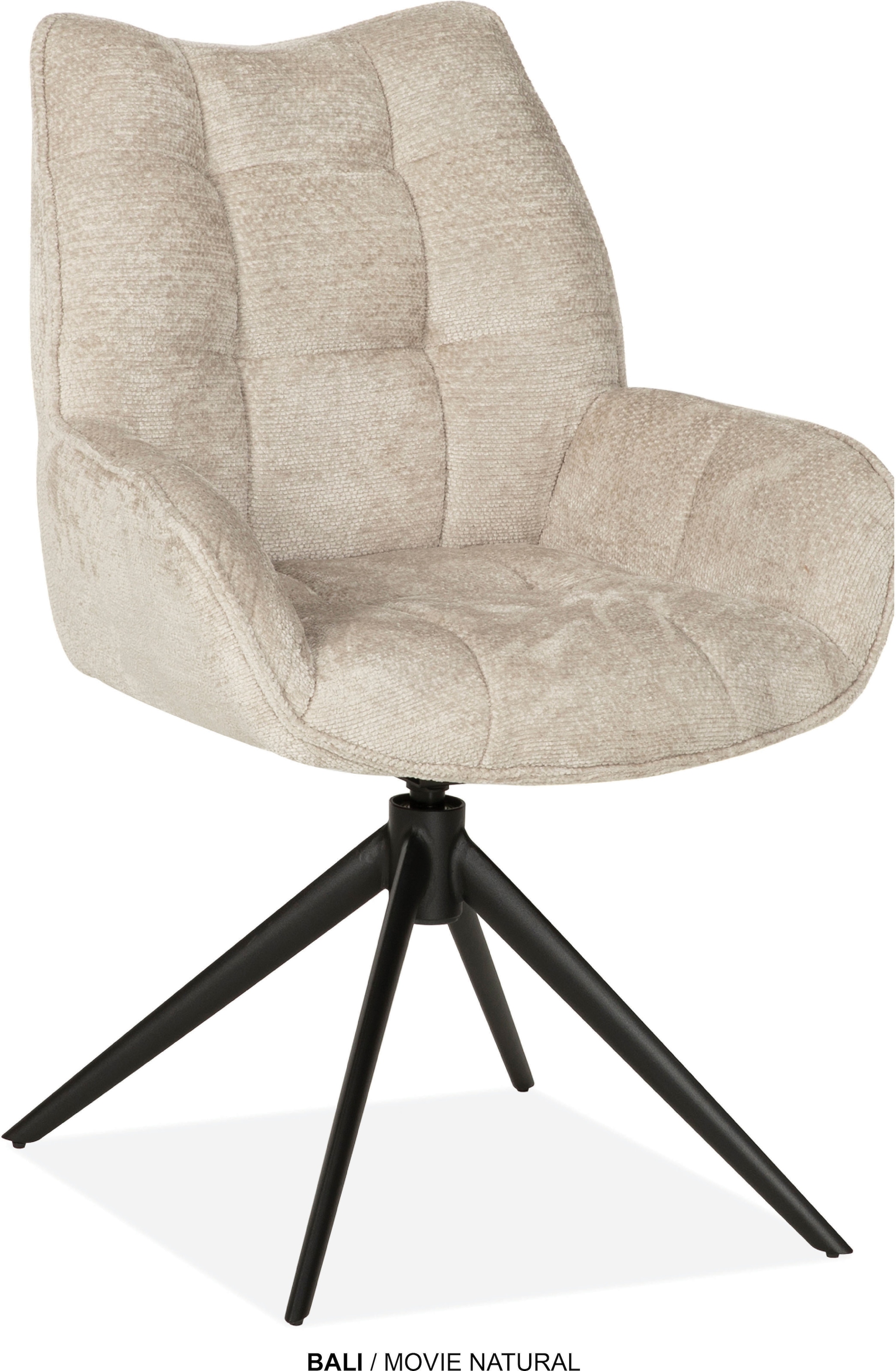 OMG Design Esszimmerstuhl »Bali« (Set) 2 Stk.Drehstuhl mit auto-return, Arm günstig online kaufen