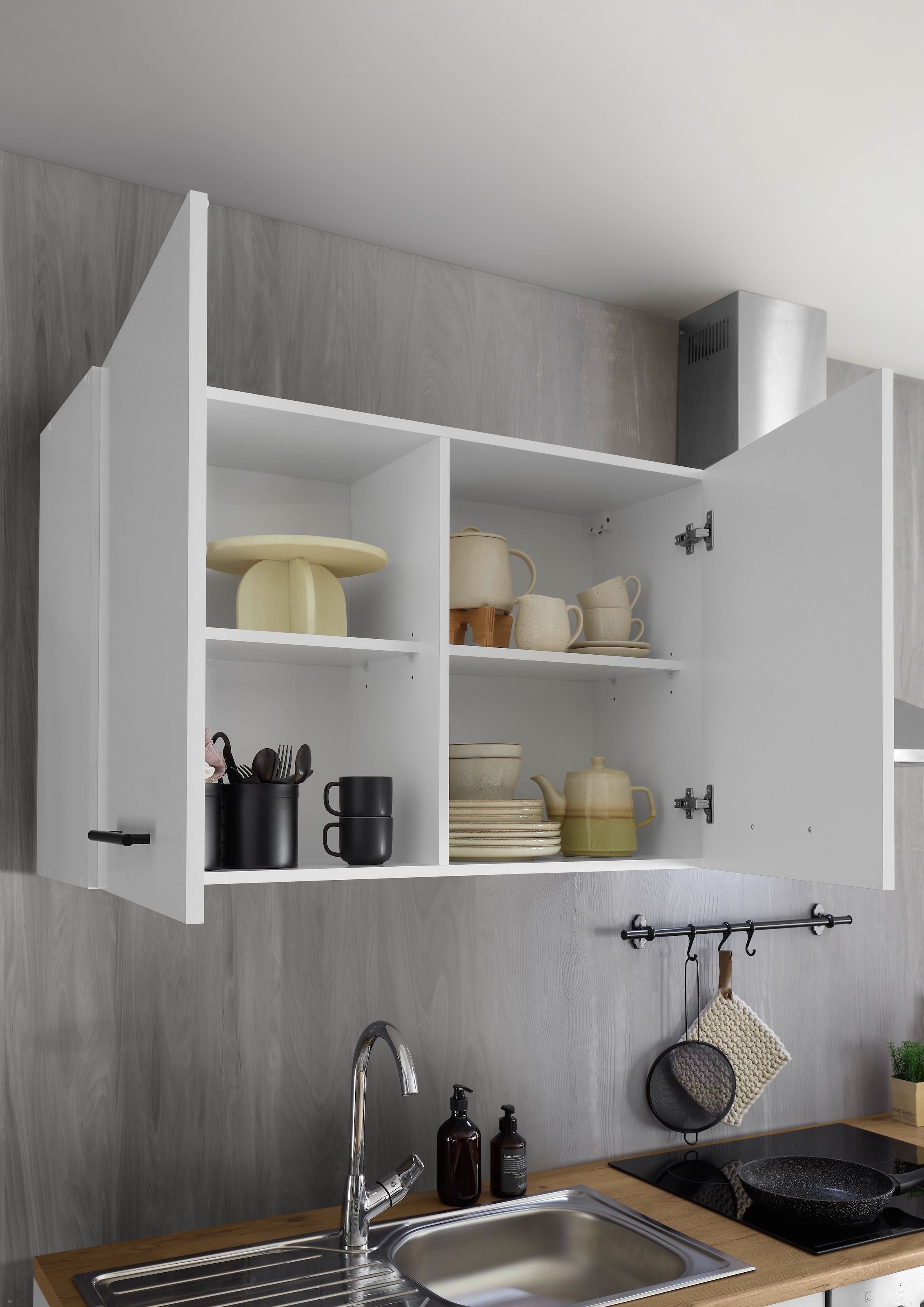 BASIC by Balculina Küchenzeile »Tirol B/H/T 270x212x60 cm« Breite 270 cm, wahlweise mit E-Geräten