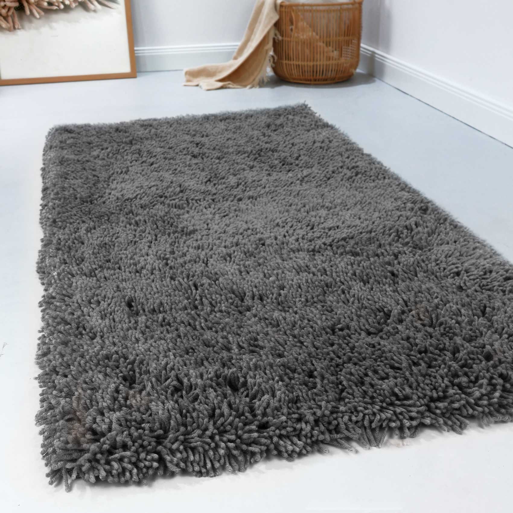 Esprit Wollteppich »Seattle Shag, ESP-26391«, rechteckig, 5 mm Höhe, modern günstig online kaufen