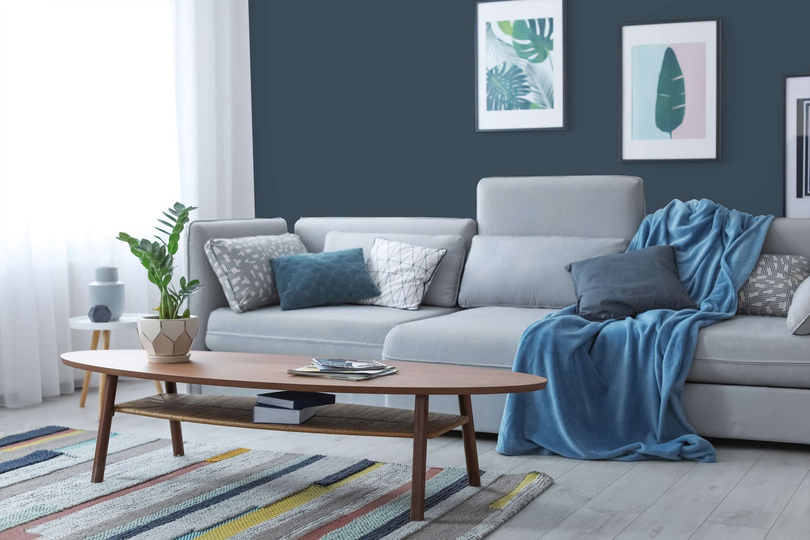 A.S. Création Wand- und Deckenfarbe »THE COLOR KITCHEN« seidenmatt, für Wohnzimmer Schlafzimmer Flur Küche, Blautöne