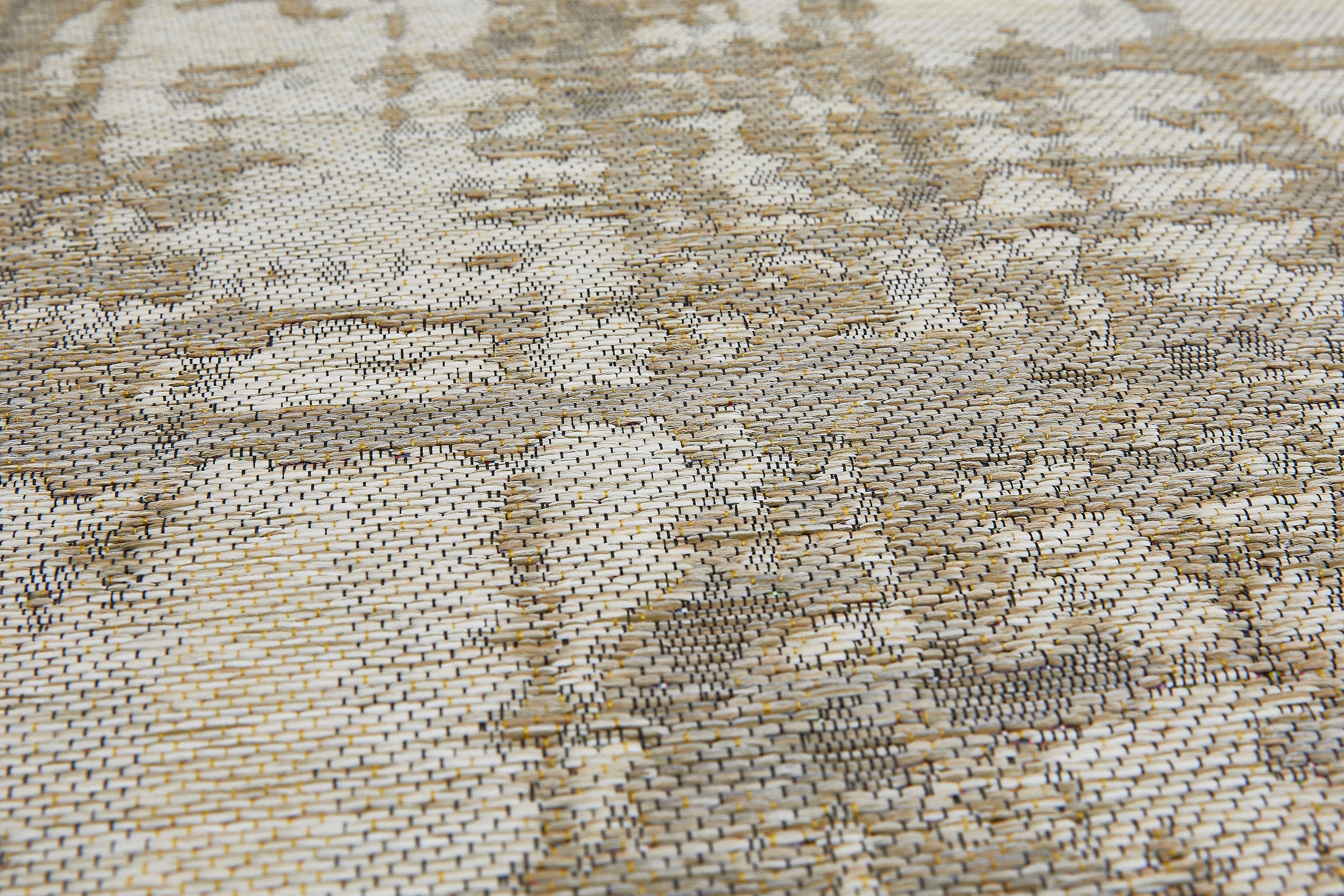 LUXOR living Teppich »Panama, Made in Belgium« rechteckig 5 mm Höhe Flachgewebe, modernes Design, In- und Outdoor geeignet