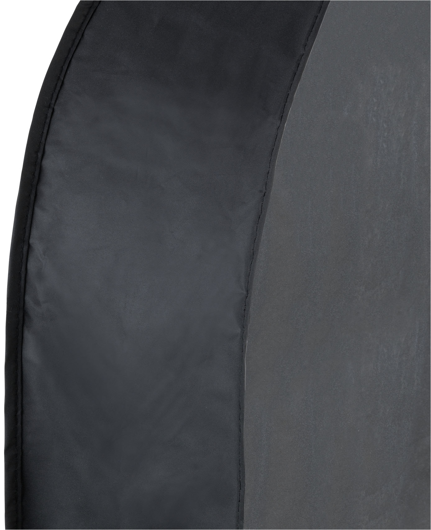 WENKO Kleidersack »Modell Deep Black«, (Set, 3 St.), Kleiderschutzhülle mit Reißverschluss & Sichtfenster, ideal auf Reisen