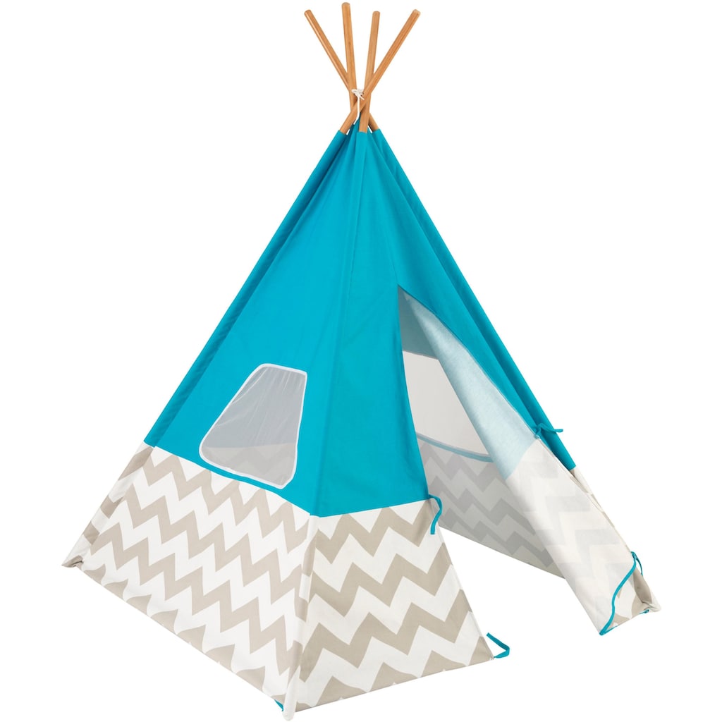 KidKraft® Spielzelt »Tipi, Chevronmuster«