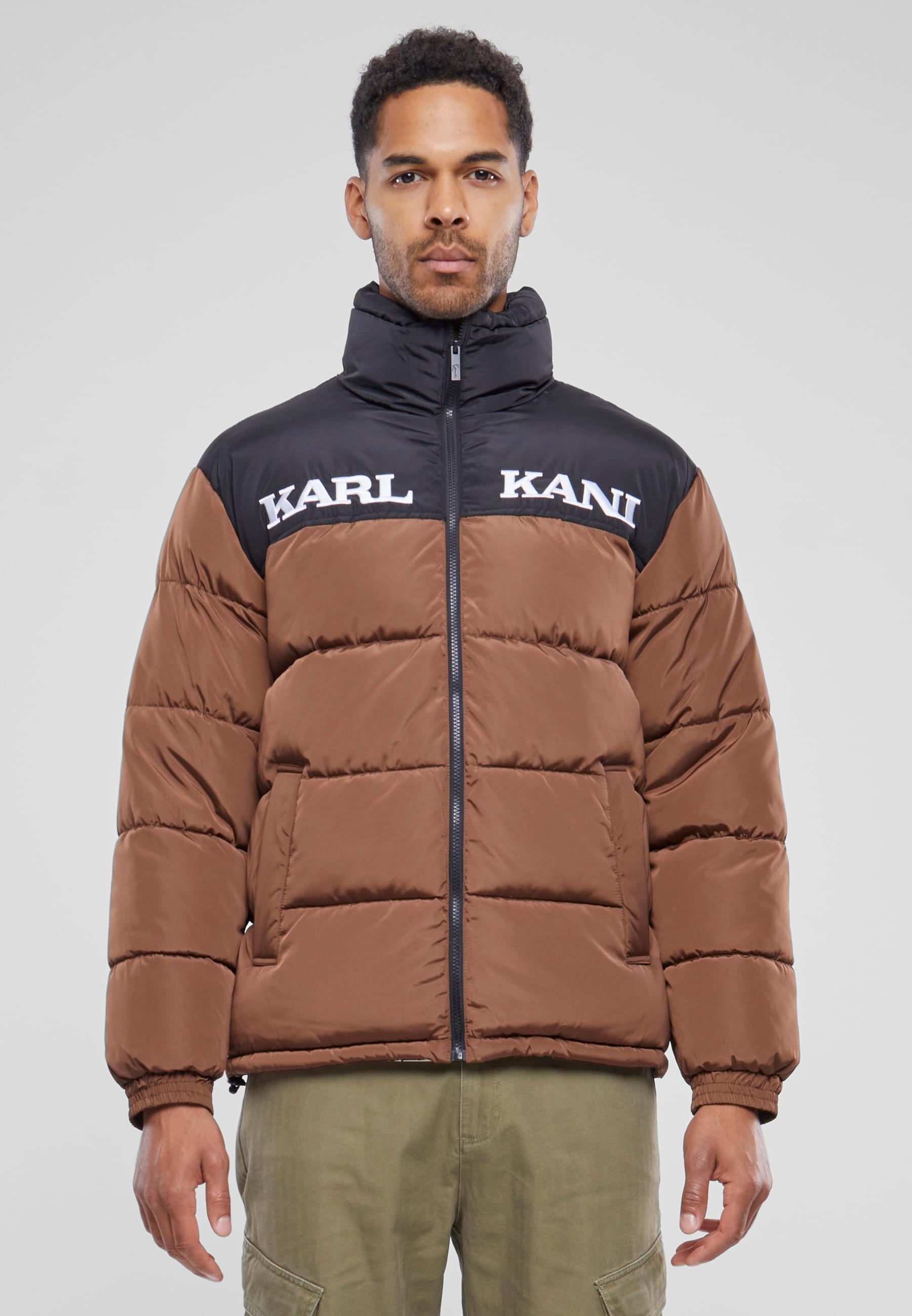 Karl Kani Winterjacke »Karl Kani Damen KM-JK012-022-10 KK Retro Essential Puffer Jacket« 1 Stk. tlg. ohne Kapuze