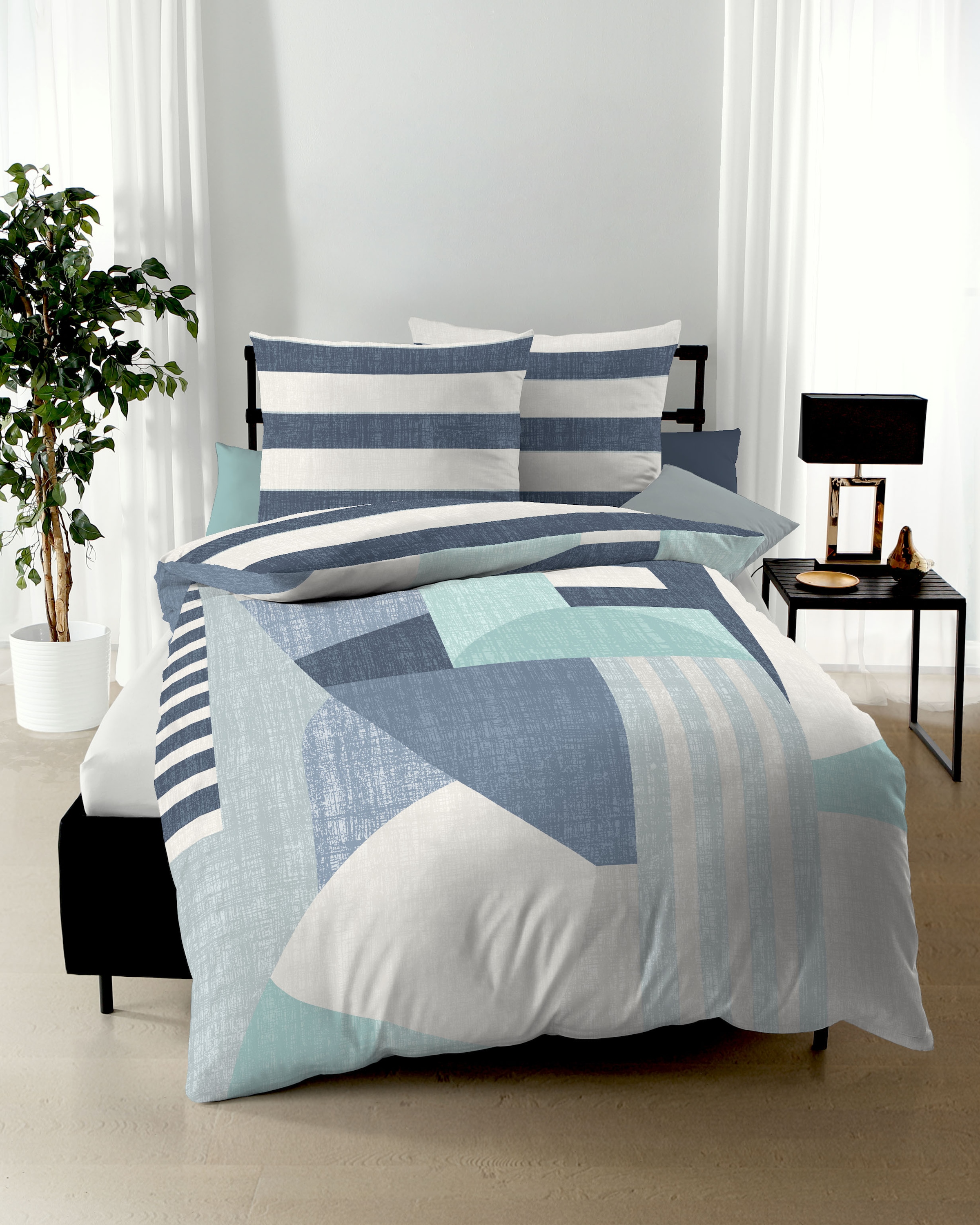Kaeppel Bettwäsche Rising Sun, Mako Satin, günstig online kaufen
