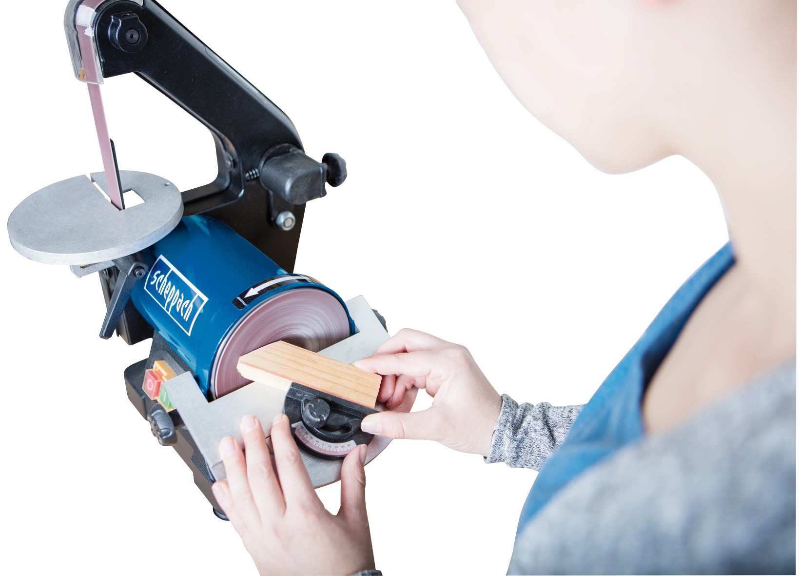 Scheppach Band-Tellerschleifer »BTS700«