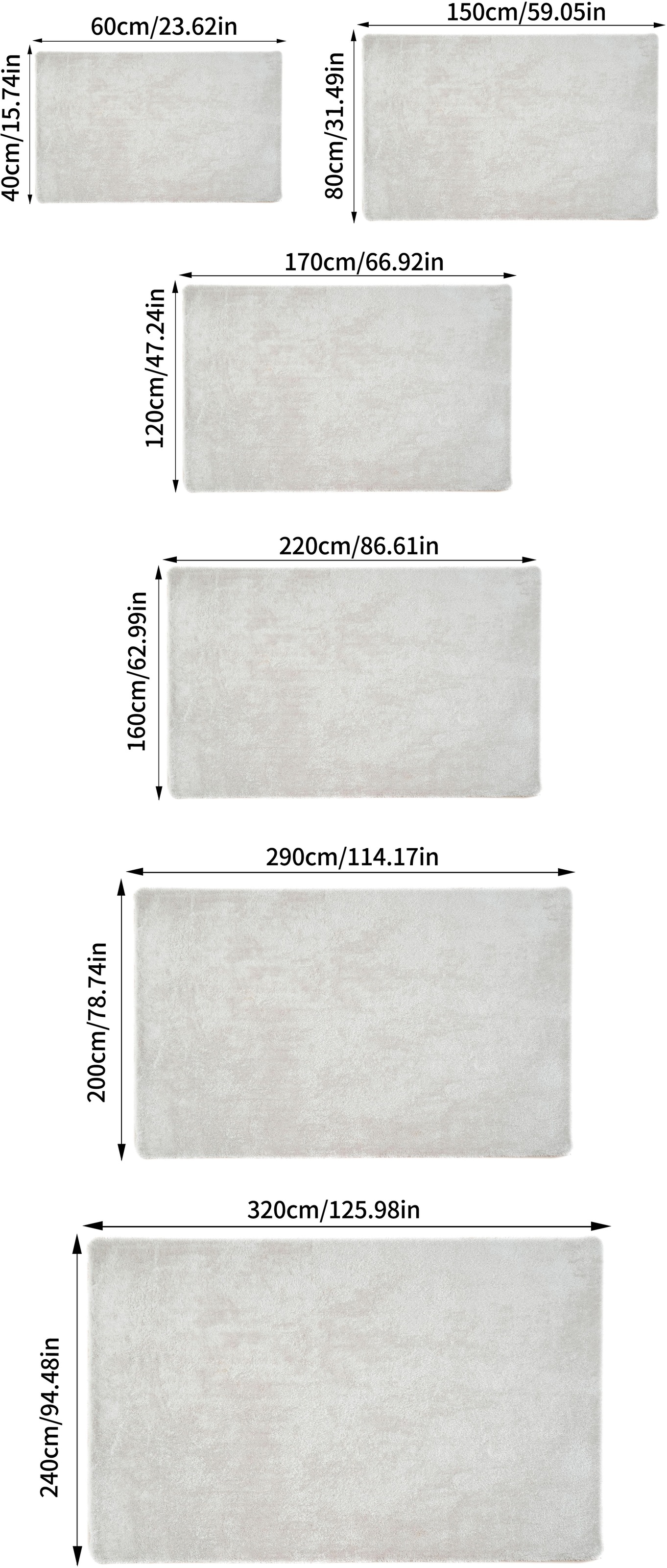 my home Hochflor-Teppich »Dana light, besonders weich, Mikrofaser Teppiche«, rechteckig, 25 mm Höhe, uni, leichter Glanz, Wohnzimmer, Schlafzimmer, Esszimmer