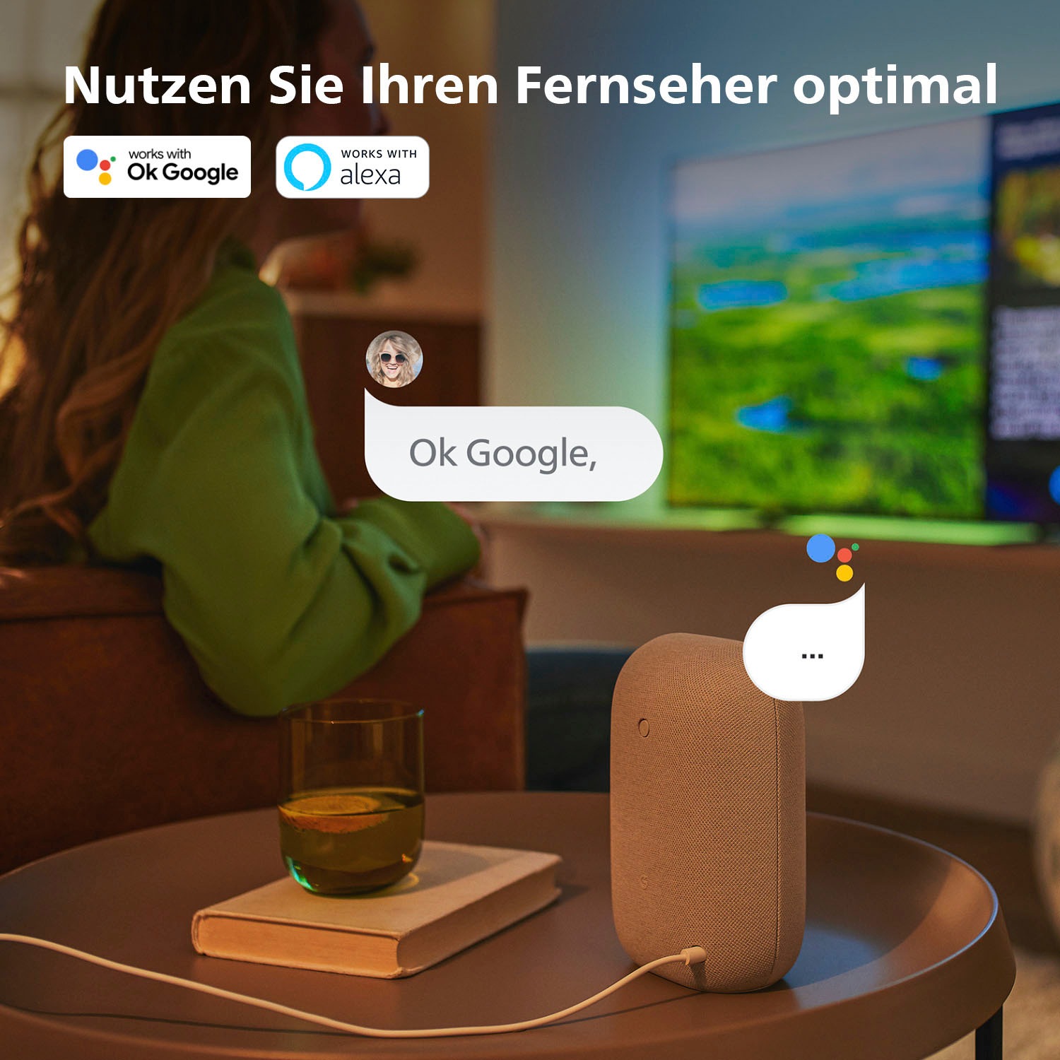 Philips Mini-LED-Fernseher »75PML9008/12«, 4K Ultra HD, Smart-TV