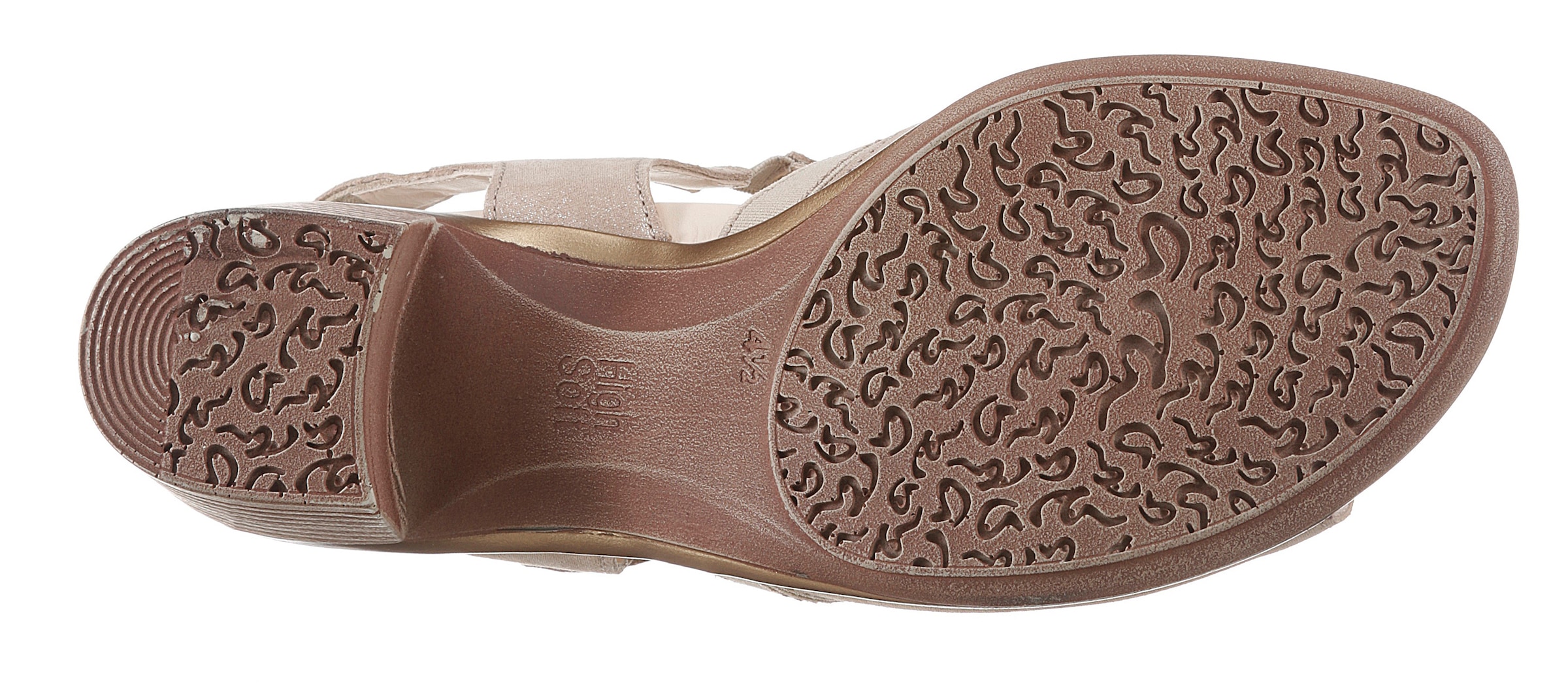 Ara Sandalette »LUGANO«, Sommerschuh, Sandale, Blockabsatz, mit Gummizug und Klettverschluss