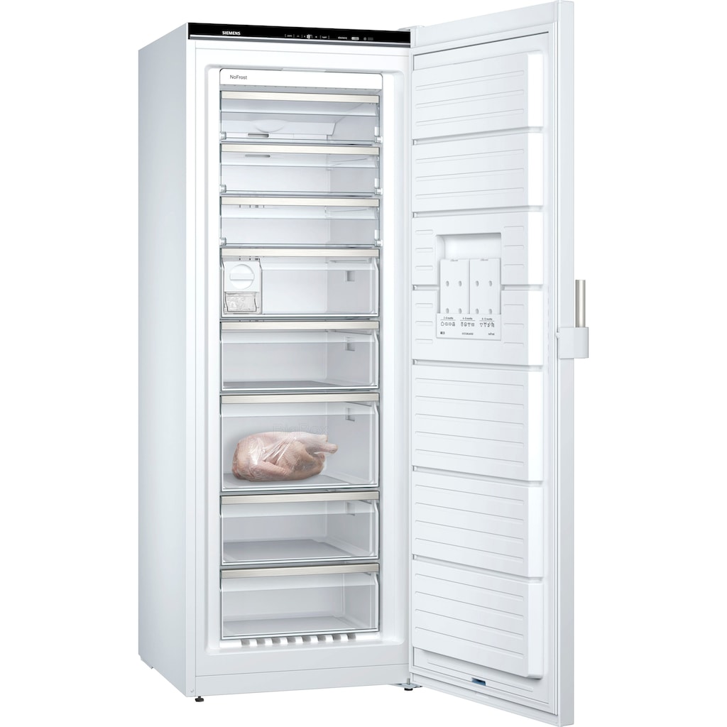 SIEMENS Gefrierschrank »GS58NAWCV«, 191 cm hoch, 70 cm breit