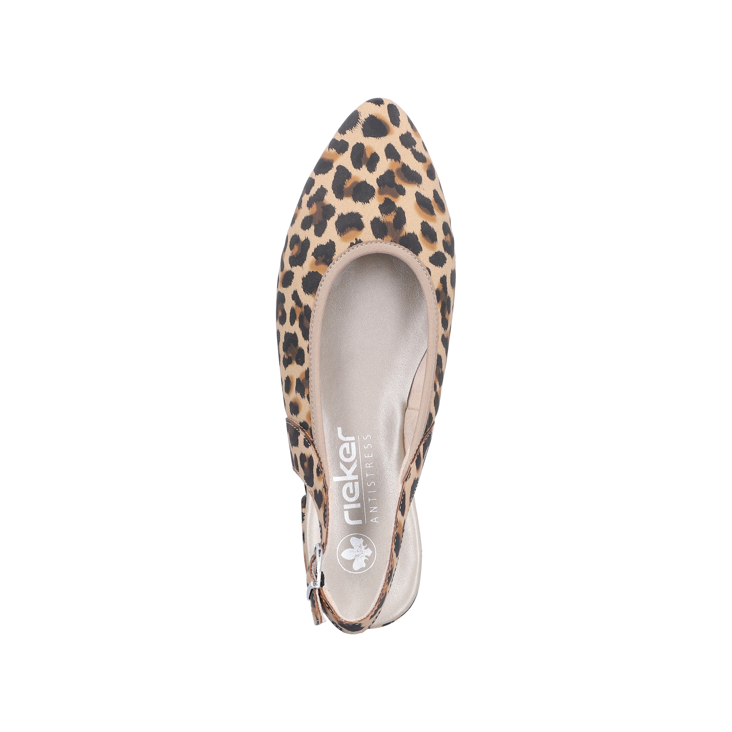 Rieker Slingpumps  Sommerschuh, Sabot mit elastischem Textileinfass