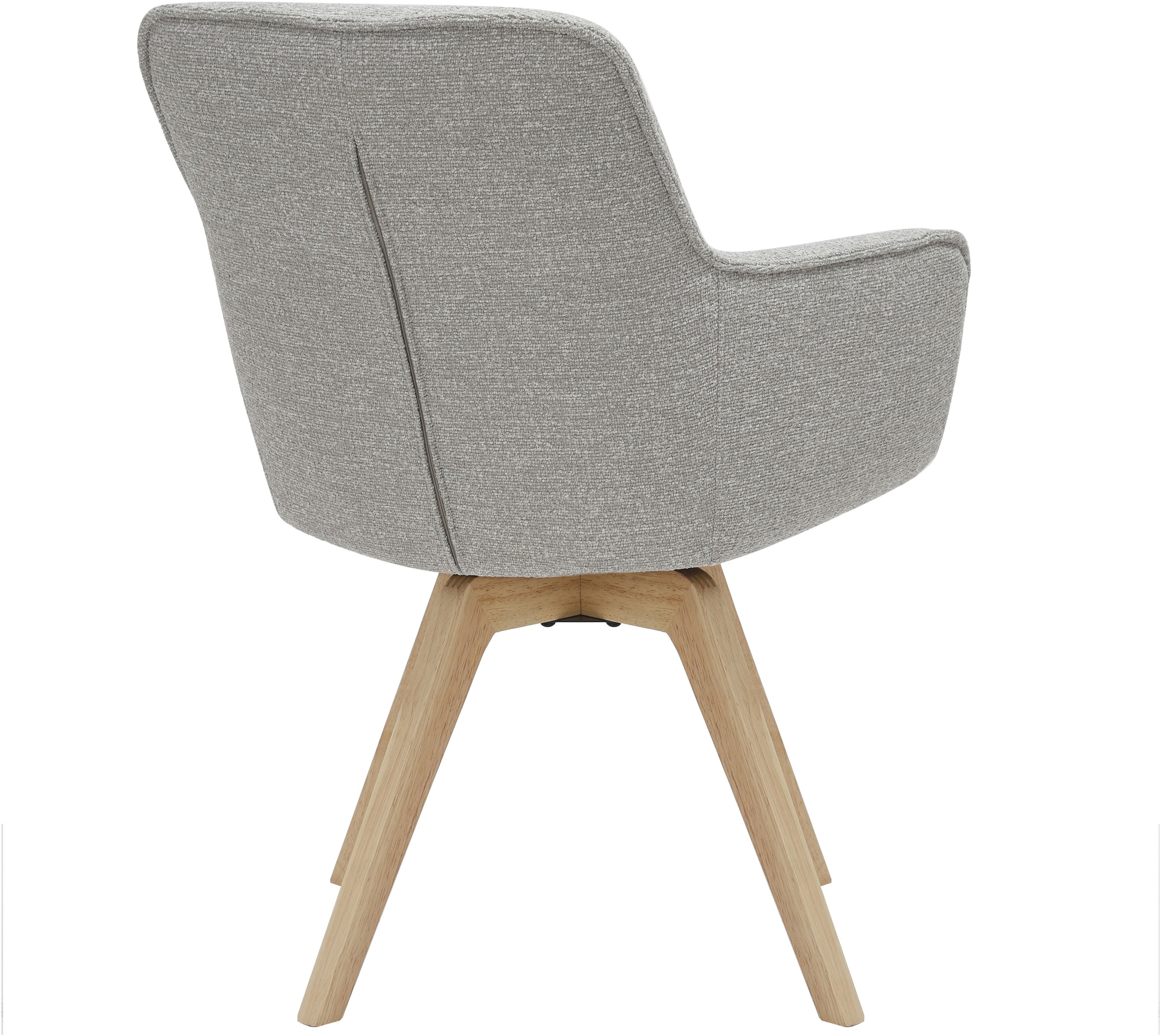 OTTO home Esszimmerstuhl »Sigune« () 1 Stk.pflegeleichter Webstoff Bezug, massives Echtholzgestell