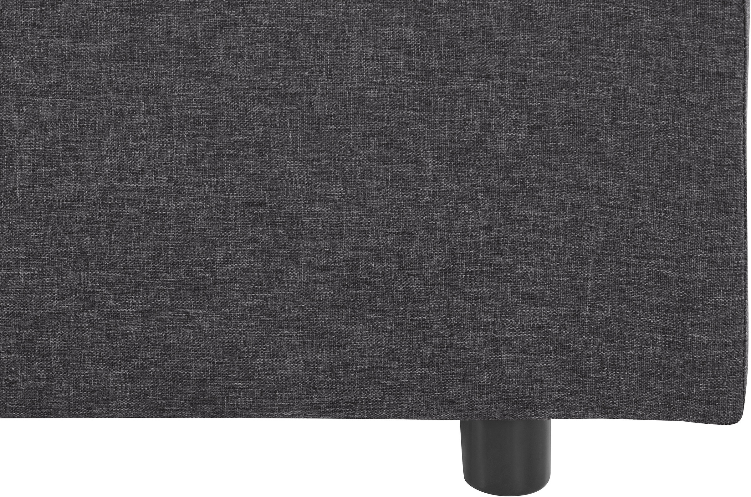INOSIGN Boxbett »Luan«, Schubkästen, LED-Beleuchtung und Topper, in Breite 120 cm und 180 cm