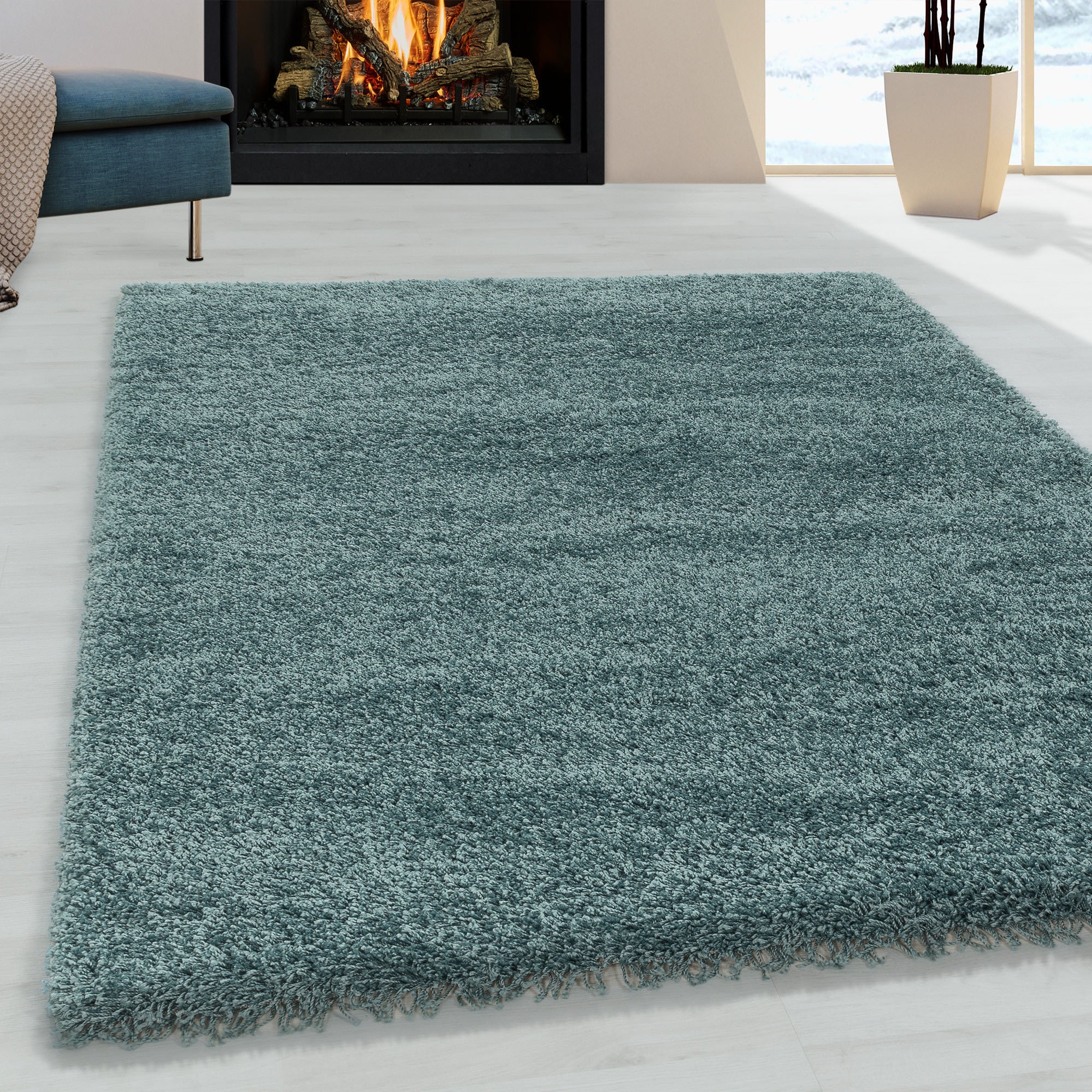 Ayyildiz Teppiche Hochflor-Teppich »SYDNEY 3000«, rechteckig, 50 mm Höhe, S günstig online kaufen