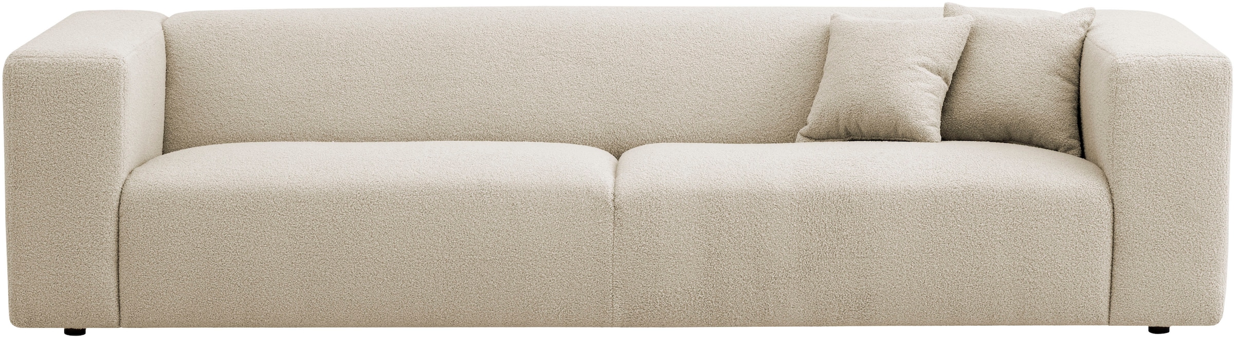 andas 3-Sitzer »BAKELS, Couch in Cord oder Boucle-Stoff, Sofa im modernen D günstig online kaufen