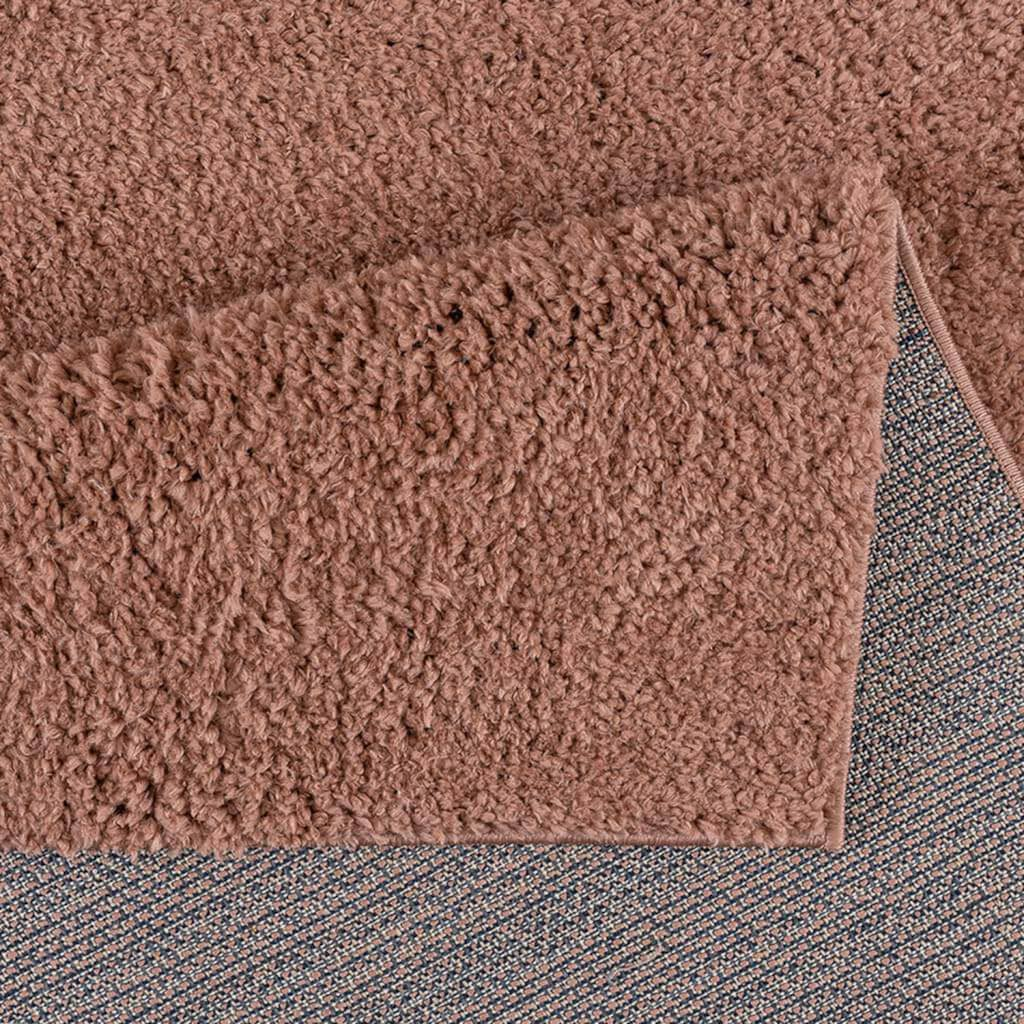 Carpet City Hochflor-Teppich »Plainy«, rechteckig