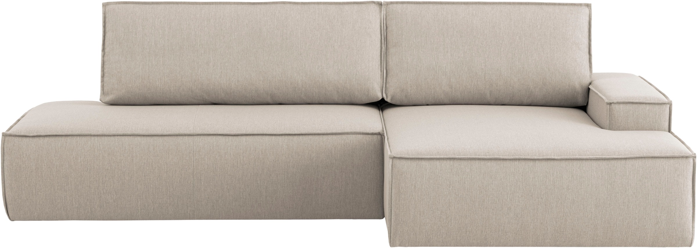 Home affaire Ecksofa »SHERWOOD, Schlafsofa in L-Form offen (275cm), Cord, L günstig online kaufen