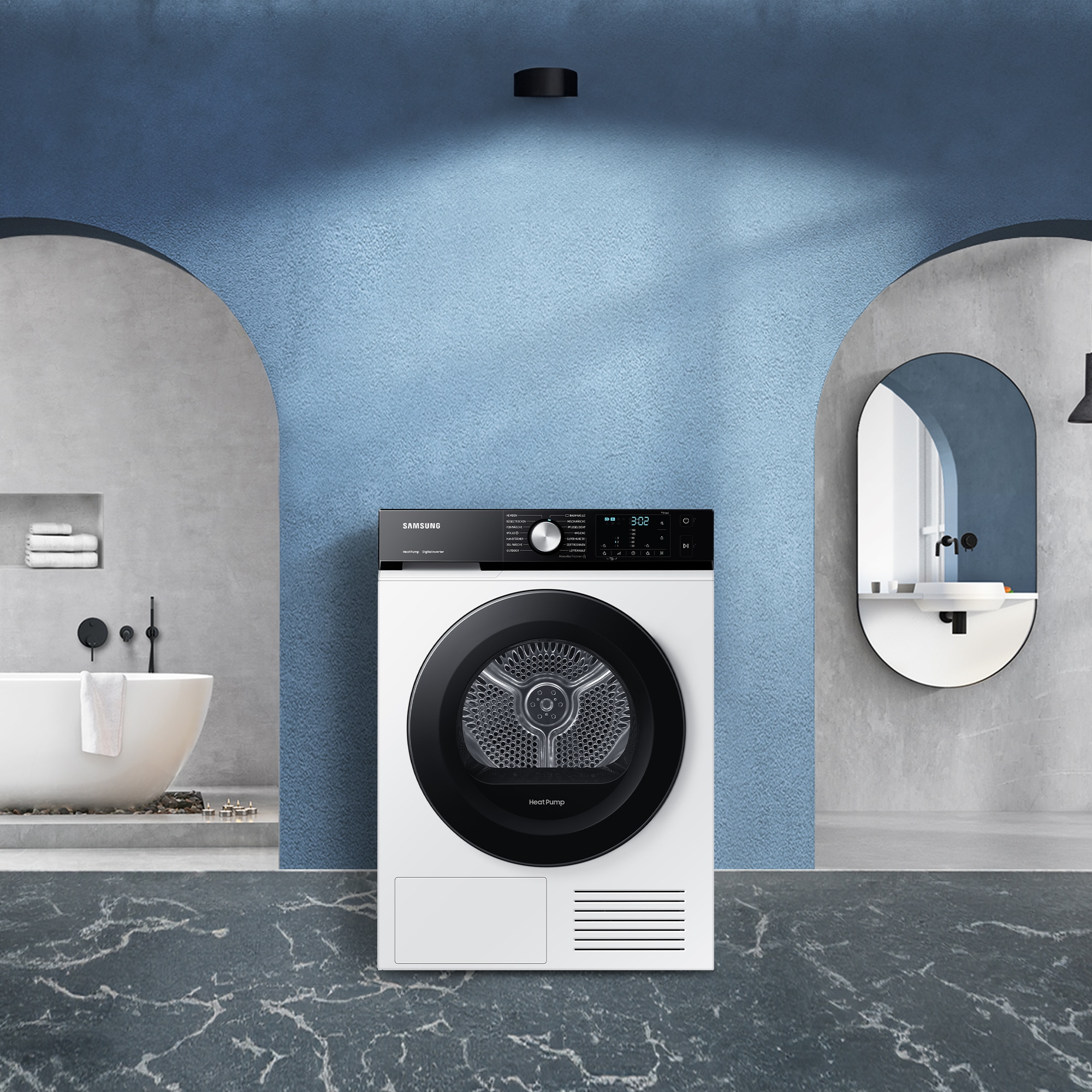 Samsung Wärmepumpentrockner »DV8GBBA225AE«, 8 kg