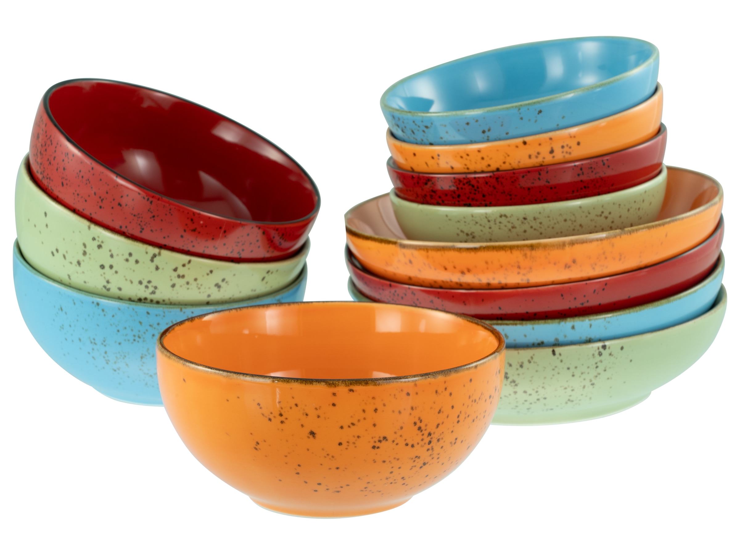 CreaTable Schale »Nature Collection, Bowl Set 12-tlg« 12 Stk. aus Steinzeug günstig online kaufen