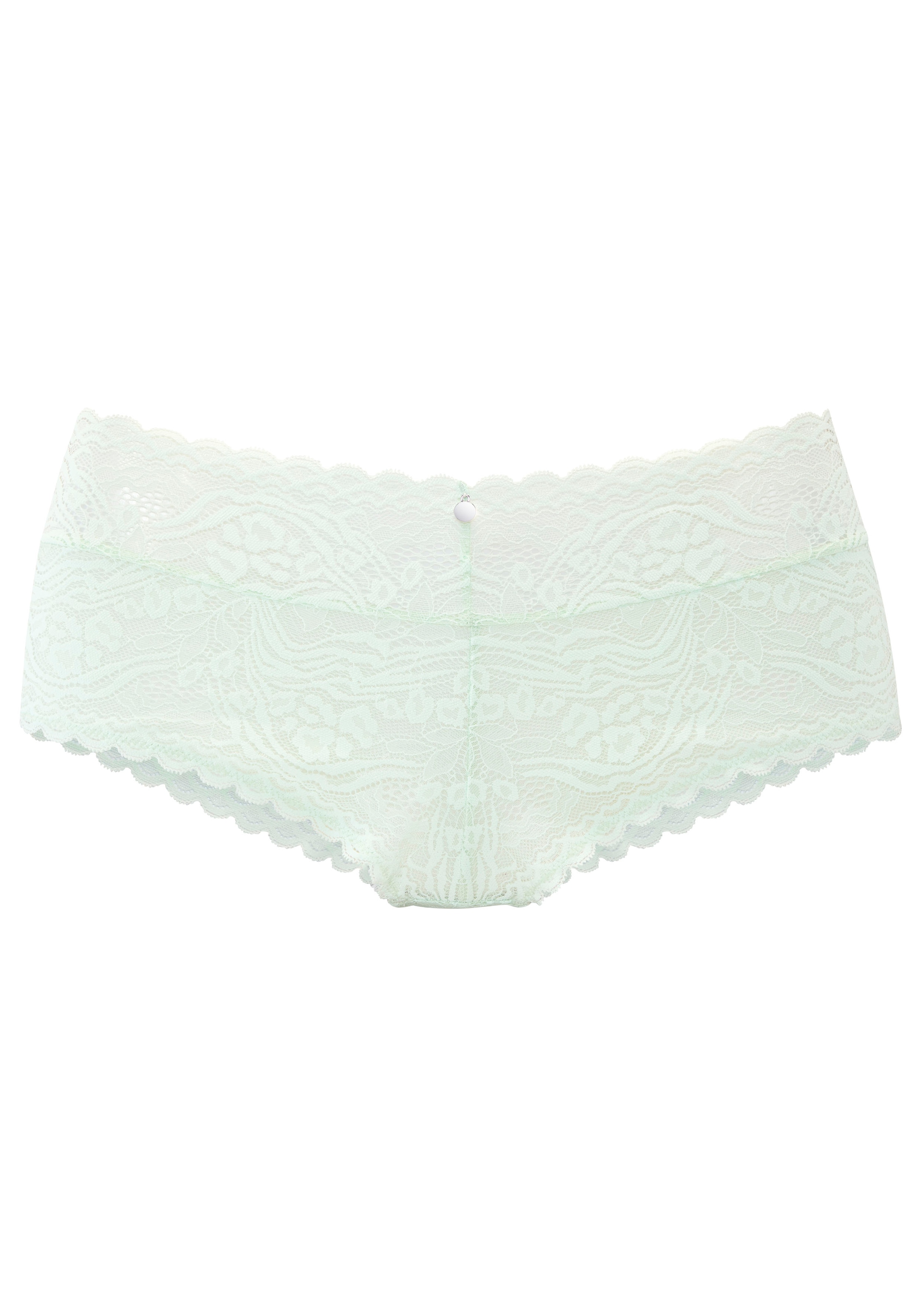 s.Oliver Stringpanty »Danielle«, aus dezent transparenter Spitze in blumiger Optik