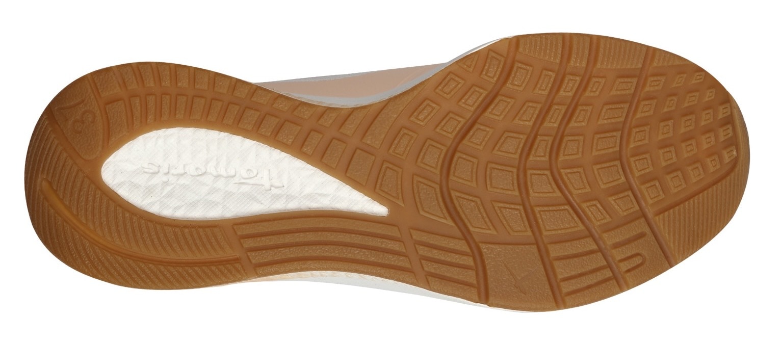 Tamaris Slip-On Sneaker, Freizeitschuh, Halbschuh, Slipper mit aufgesetzer Schnürung
