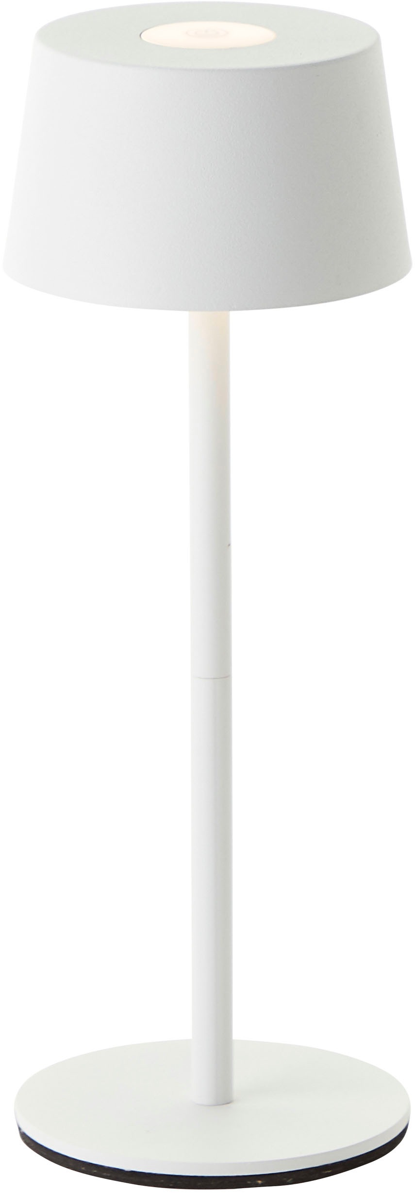 Brilliant LED Außen-Tischleuchte »Jona«, 1 flammig, Leuchtmittel LED-Modul | LED fest integriert, Kabellos, USB, H 25 cm, 170 lm, höhenverstellbar, 3000 K