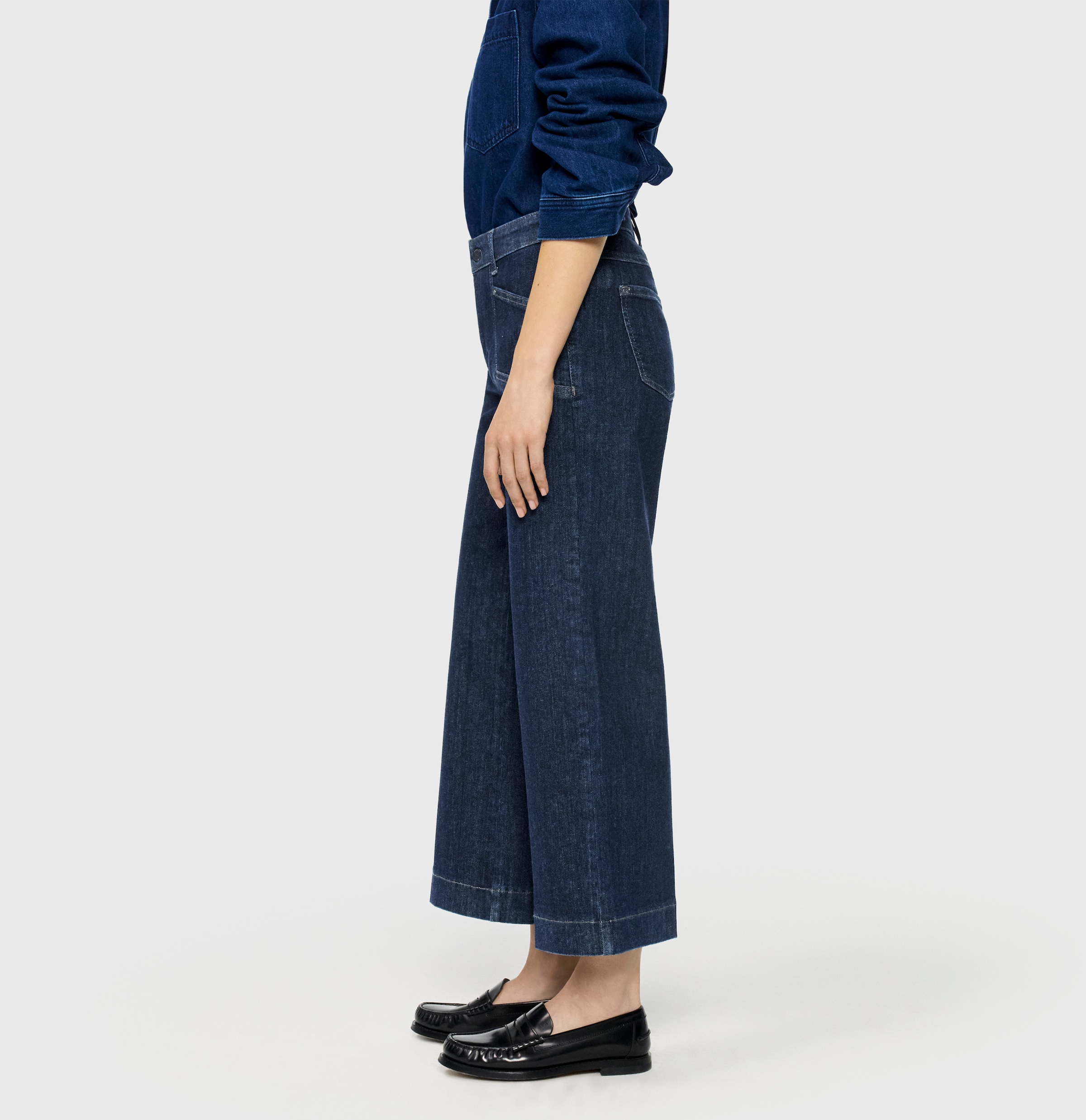 MAC 7/8-Jeans »Wide Fit, Culotte« Figurformender Shaping-Effekt
