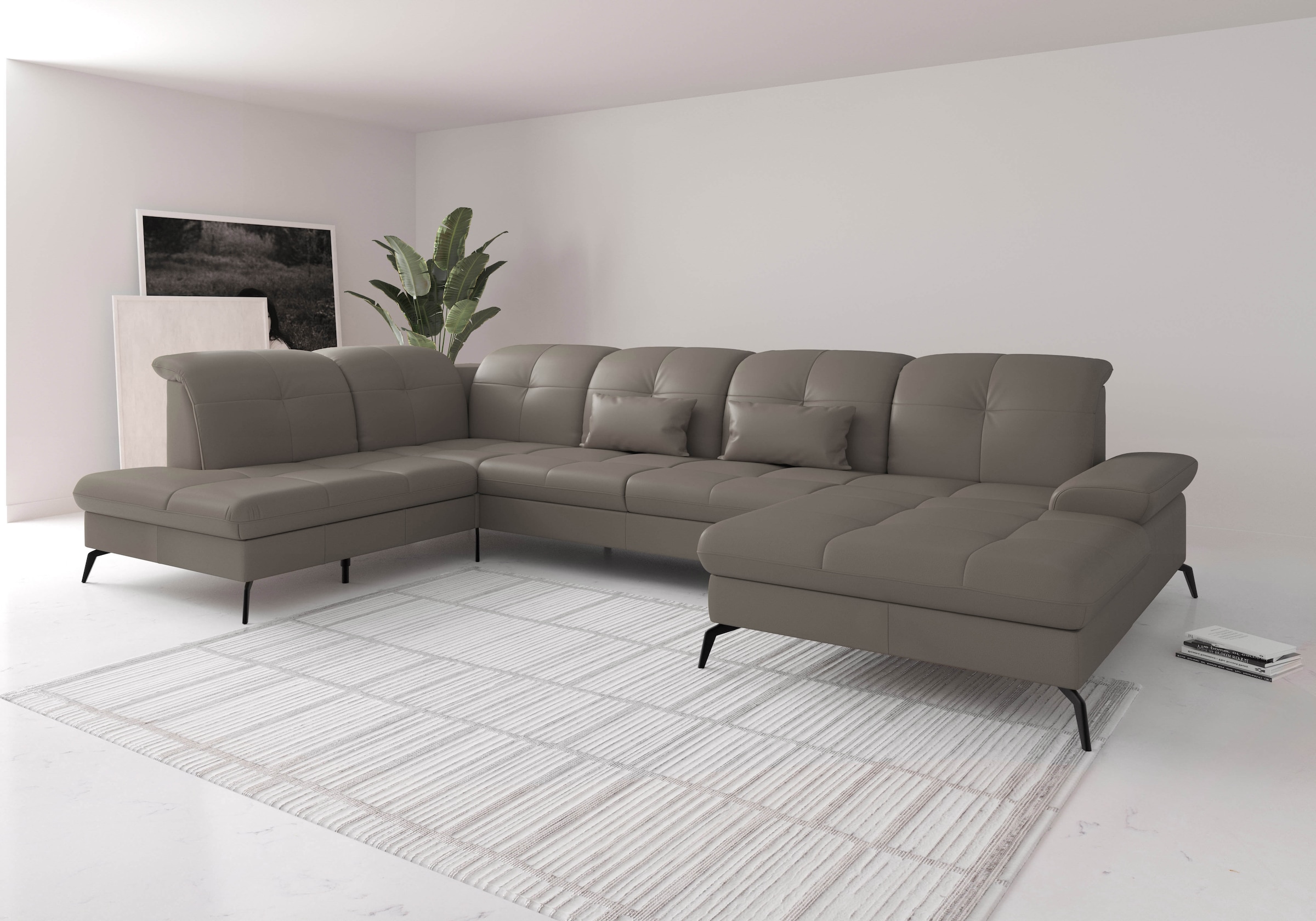 sit&more Wohnlandschaft »Amica«, inkl Sitztiefenverstellung und Armteilvers günstig online kaufen