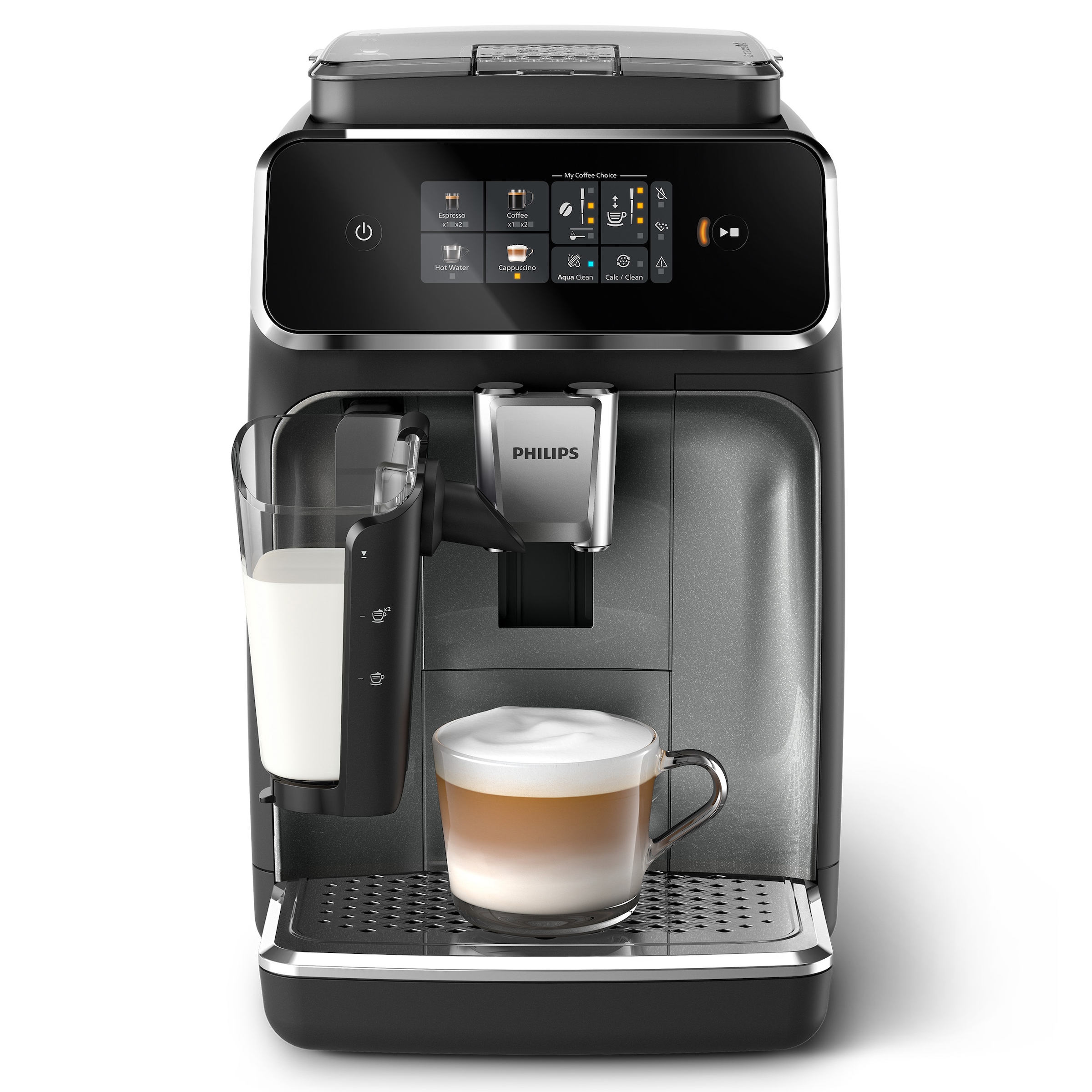 Philips Kaffeevollautomat »EP2339/40 2300 Series, 4 Kaffeespezialitäten« mit LatteGo-Milchsystem