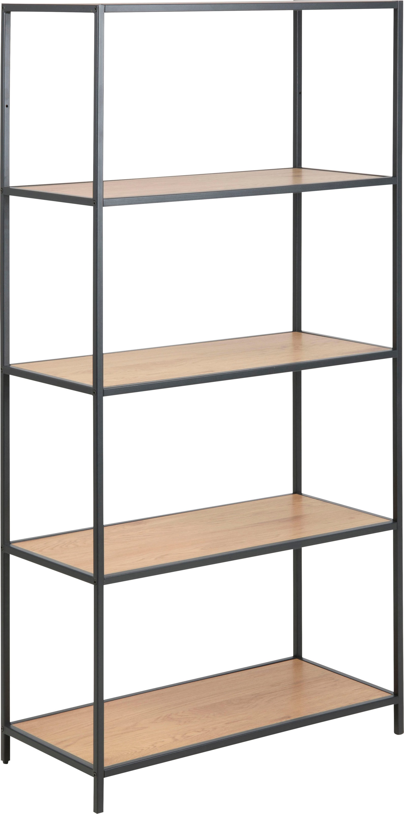 ACTONA GROUP Bücherregal Metallgestell im modernen Industrie-Look, 4 Einleg günstig online kaufen