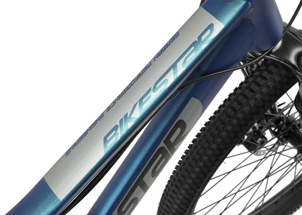 Bikestar Mountainbike 21 Gang Shimano RD-TY300 Schaltwerk Kettenschaltung für Damen und Herren, Kettenschaltung