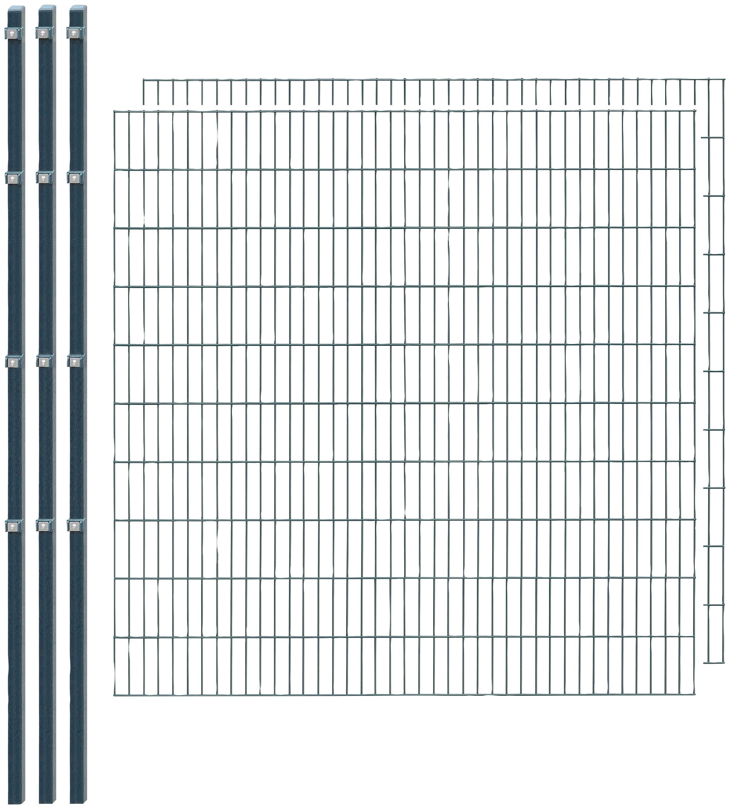 Arvotec Einstabmattenzaun »43 - 67«, (Set), 200 cm hoch, 2 Matten für 4 m, 3 Pfosten kaufen