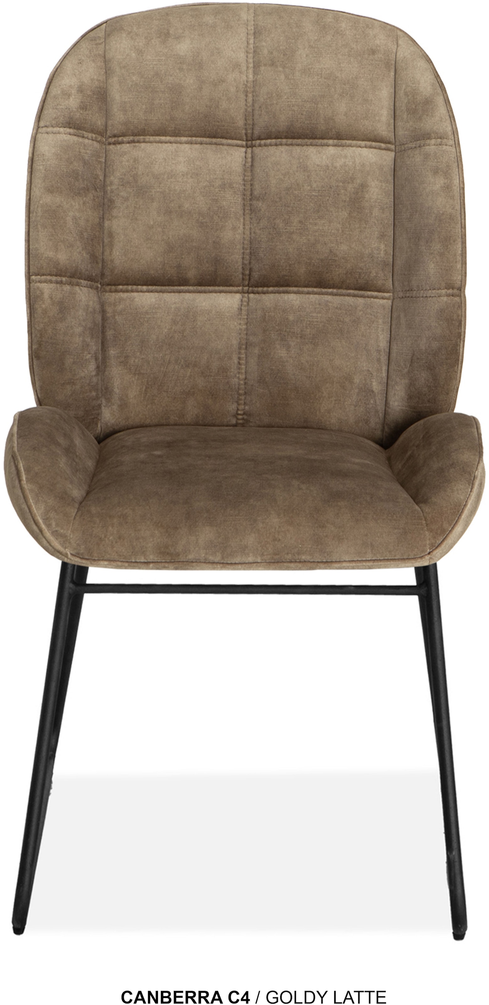 OMG Design Esszimmerstuhl »Canberra« (Set) 1 Stk.Esszimmerstuhl, pflegeleichter Samtvelour Bezug