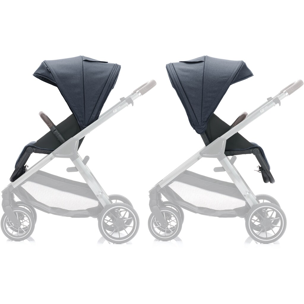 Fillikid Kombi-Kinderwagen »Puma, Blue«, 22 kg, Kinderwagen