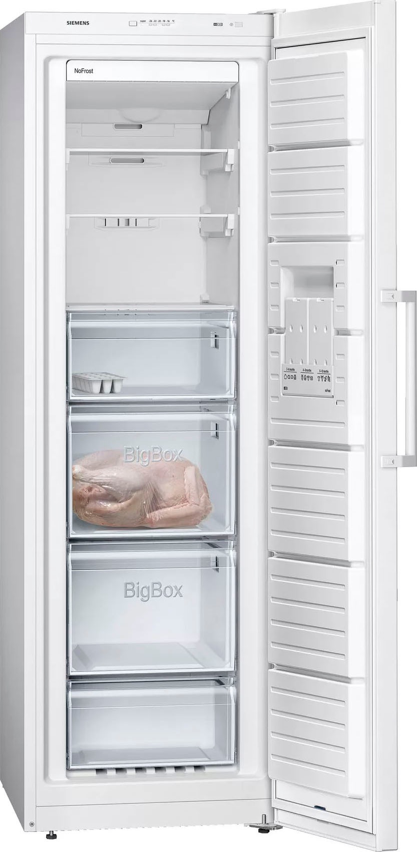 5. Bild von SIEMENS Gefrierschrank »GS36NVWFP«, iQ300, 186 cm hoch, 60 cm breit