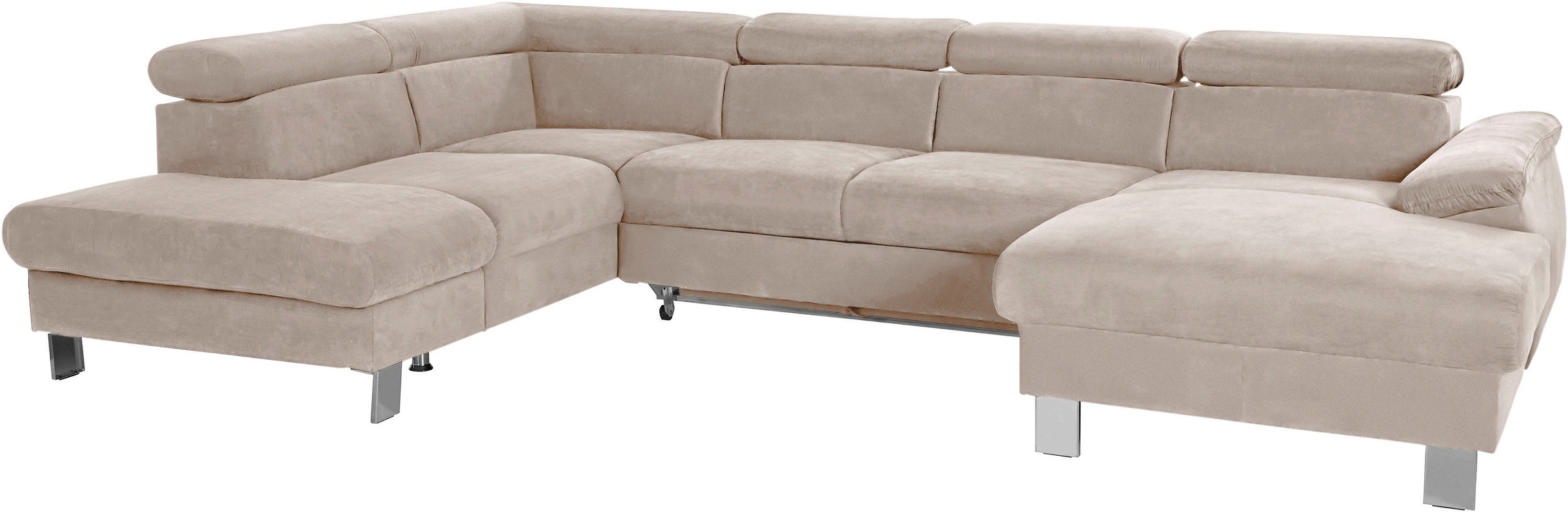 COTTA Polstergarnitur »Komaris U-Form, B: 320 bzw. 100 cm (Set: Wohnlandsch günstig online kaufen