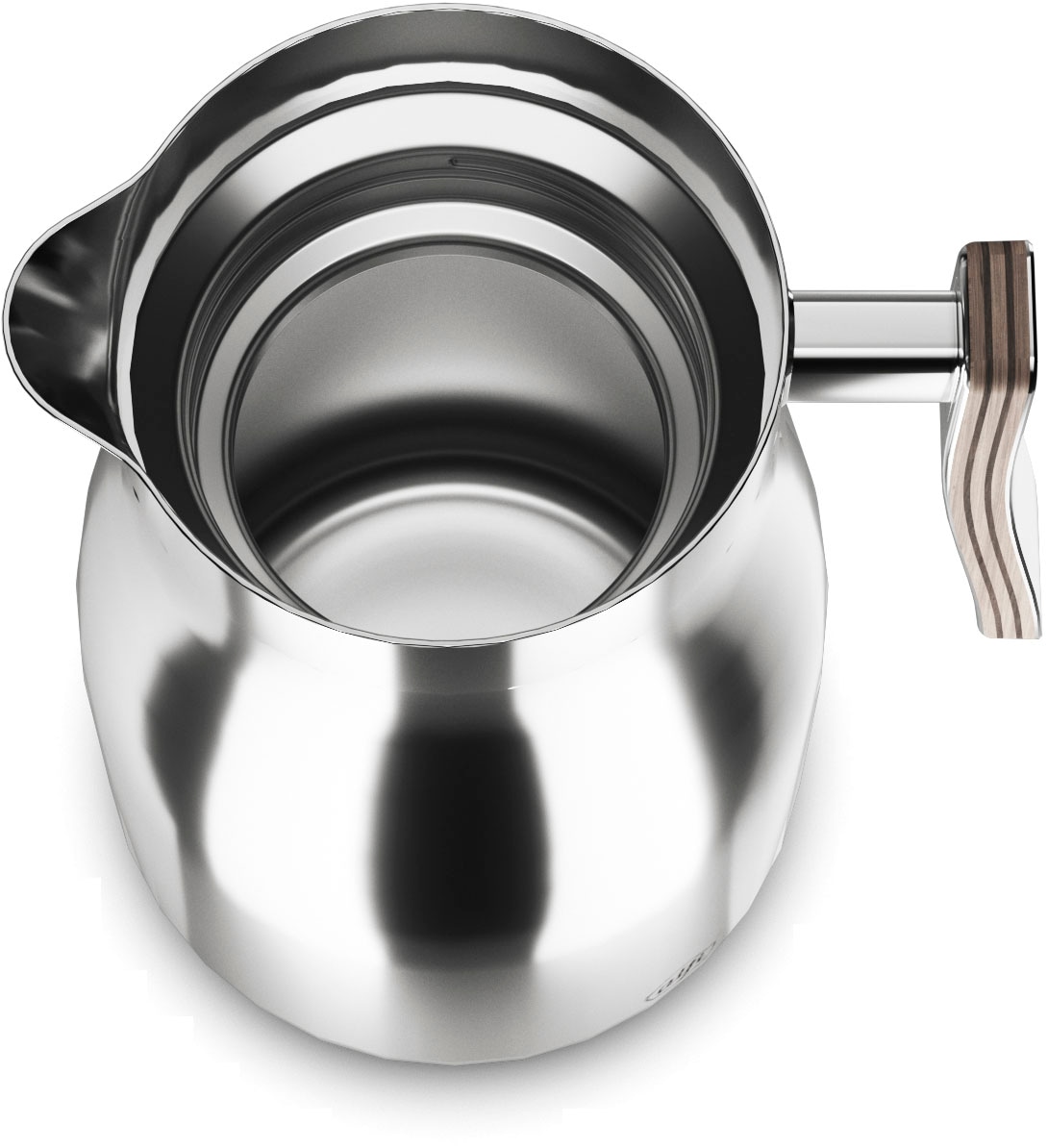 Alfi Isolierkanne »STUDIO ALLURE, aus doppelwandigem Edelstahl« 1 l 1 Stk. tlg. 12h heiß & 24h kalt, ergonomischer Griff, große Öffnung