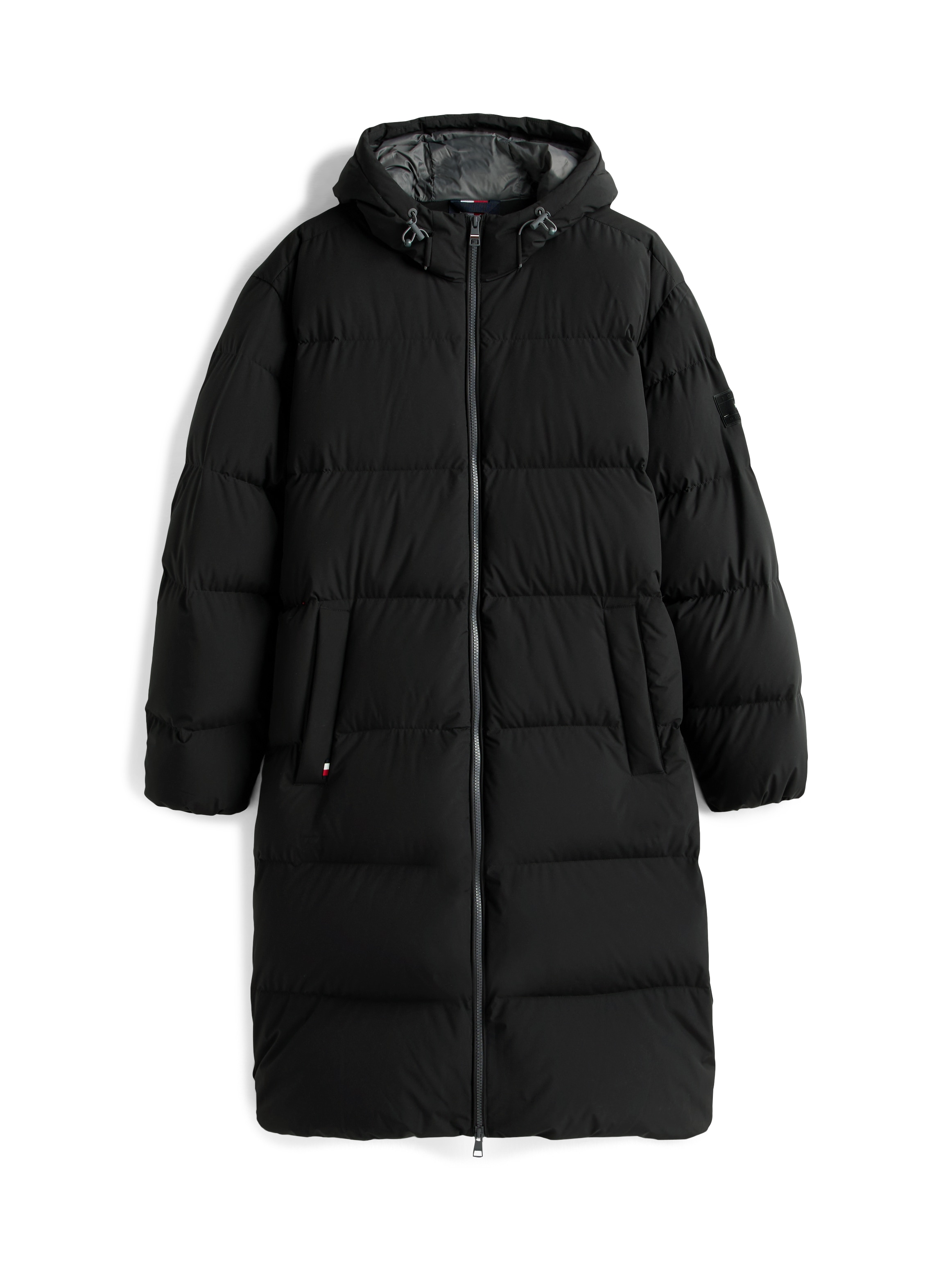 Tommy Hilfiger Steppmantel »DOWN PARKA« regular fit, Wintermantel, mit fester Kapuze, 2-Wege-Reißverschluss